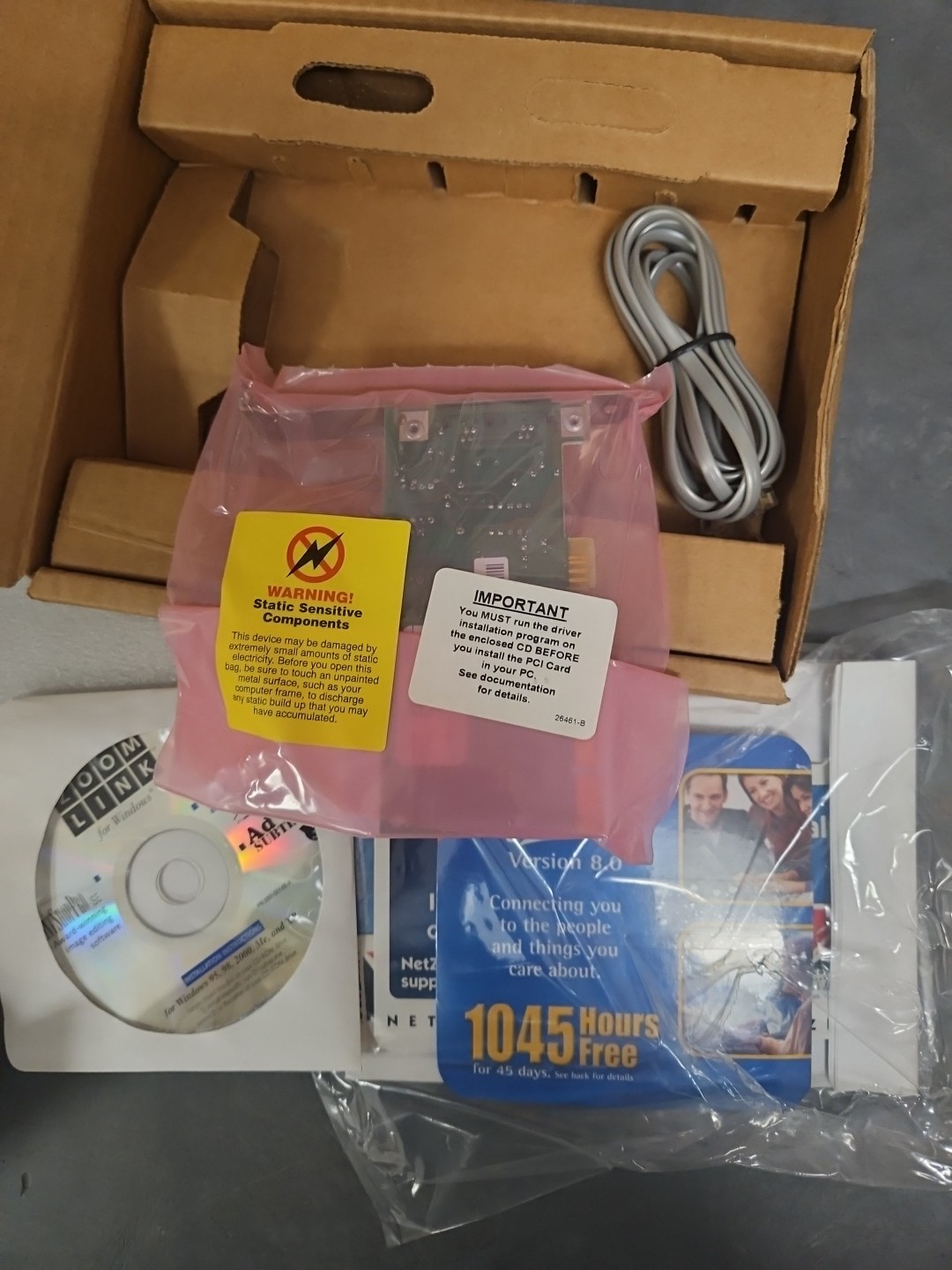 Zoom 56K V.92/V.90 zoom® Modem Model 3025 / PCI