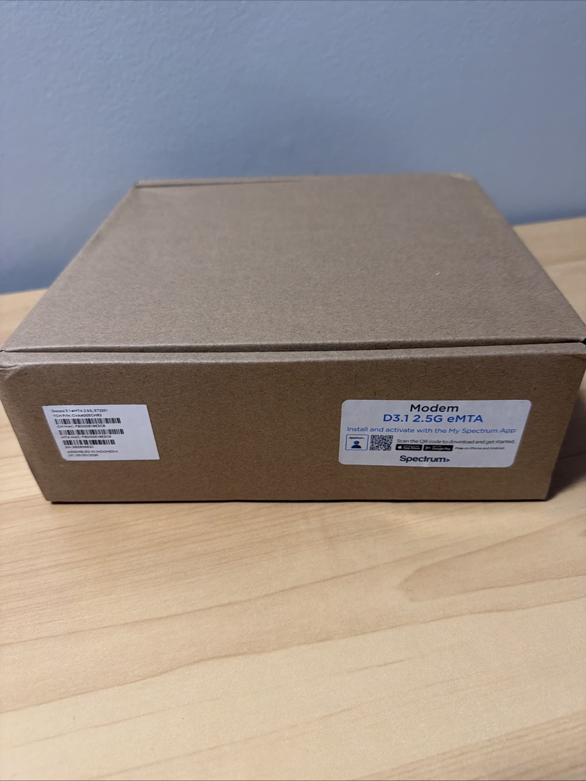 NEW Spectrum EN2251 D3.1 2.5G eMTA Modem
