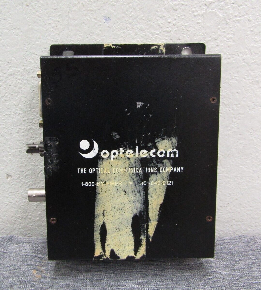 OPTELECOM FIBER OPTIC MODEM MODEL: 3710AR
