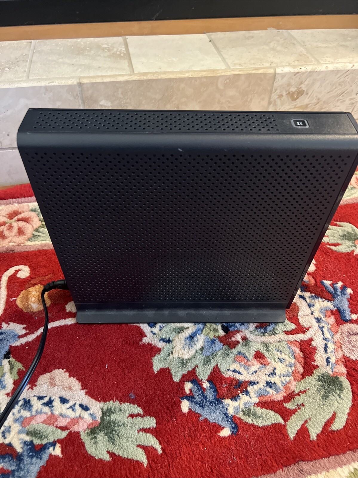 Arris Touchstone TG2472 Router with Power Cord USB Ethernet Telephone 11” Black