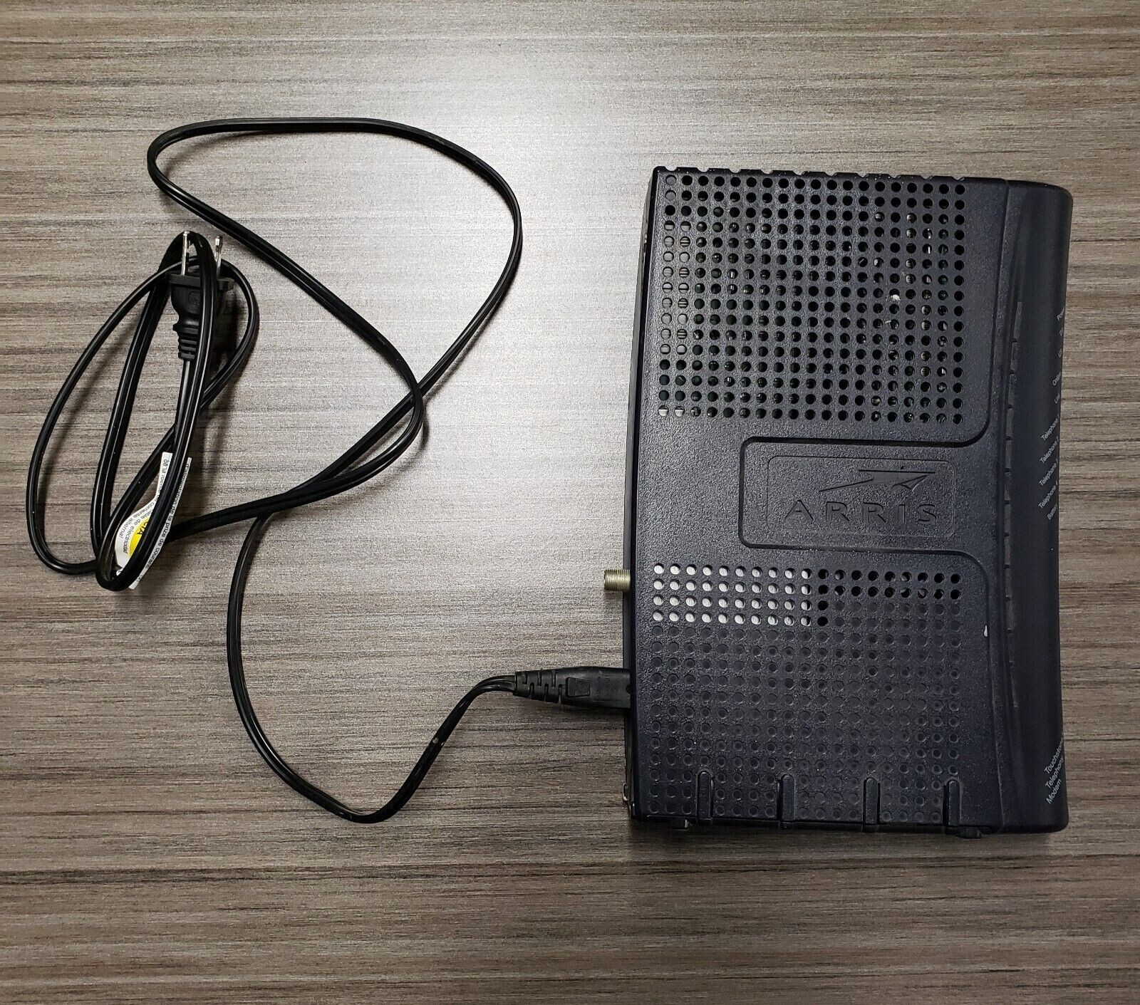 ARRIS TM604G Cable Touchstone Telephony Modem – Tested – With Power Cord