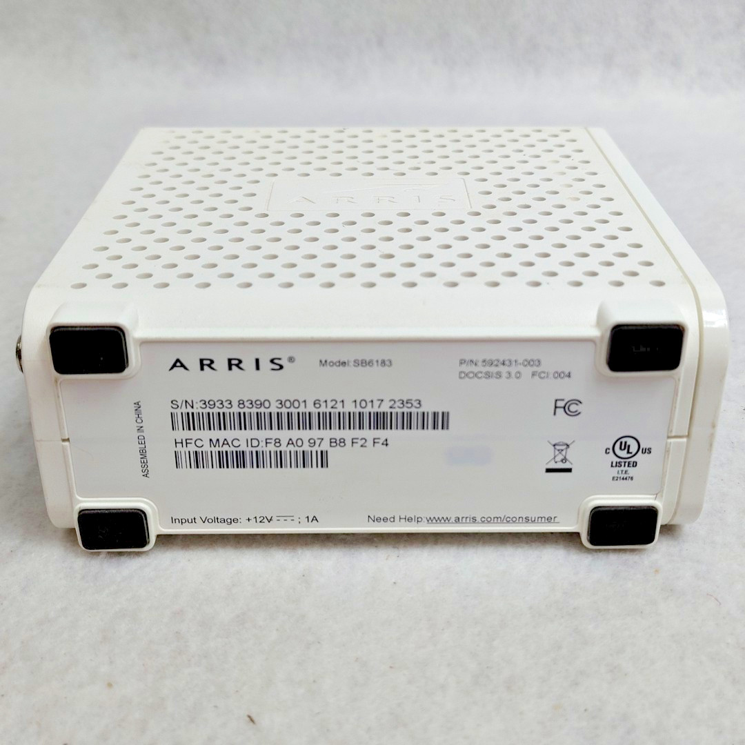 ARRIS SURFboard SB6183 Cable Modem EUC Wrong Box SB8200 – Read Description