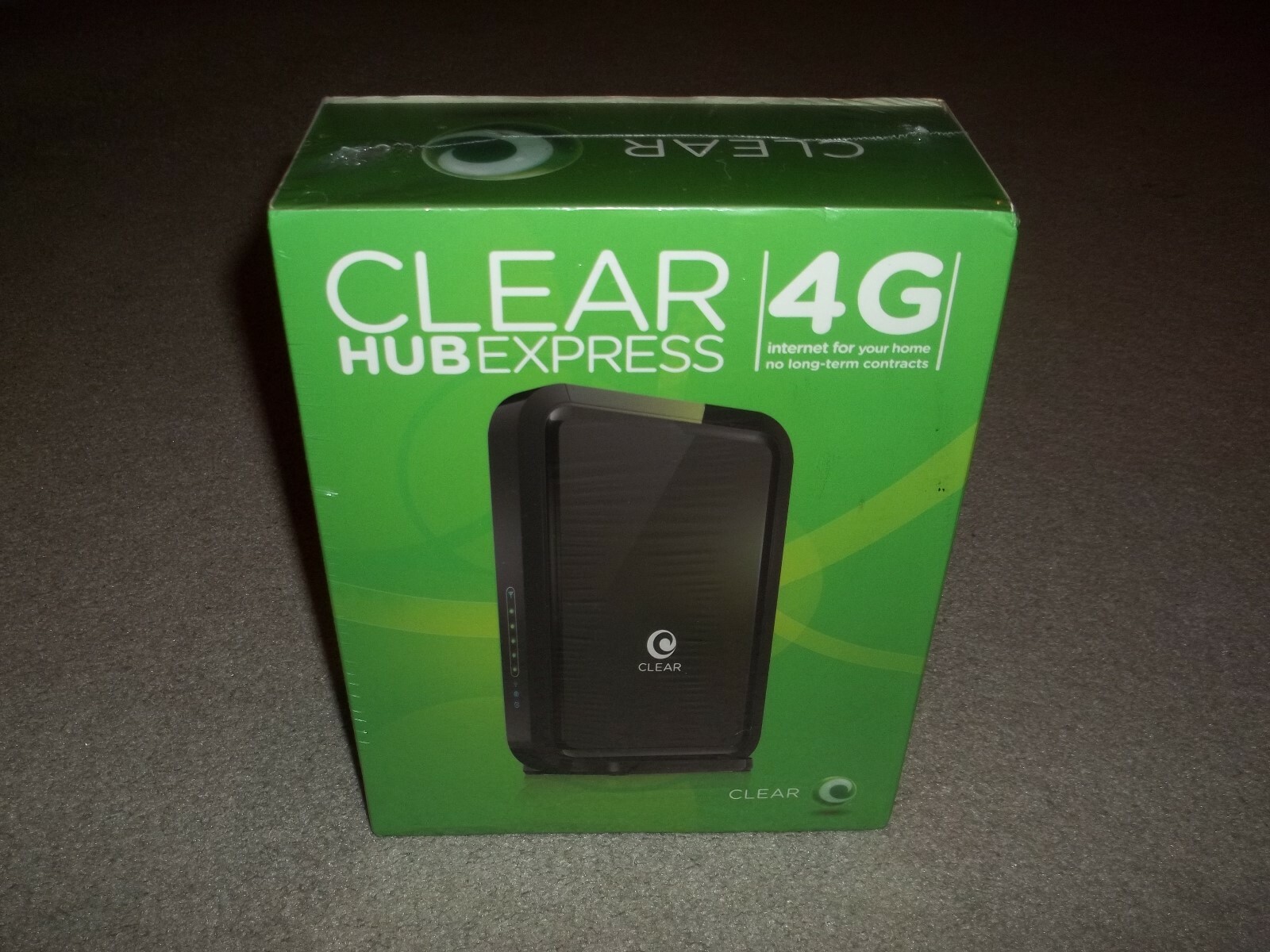 New Sealed Clear Hub Express 4G Home Internet Modem Foot Cable Cord & Guide 2013