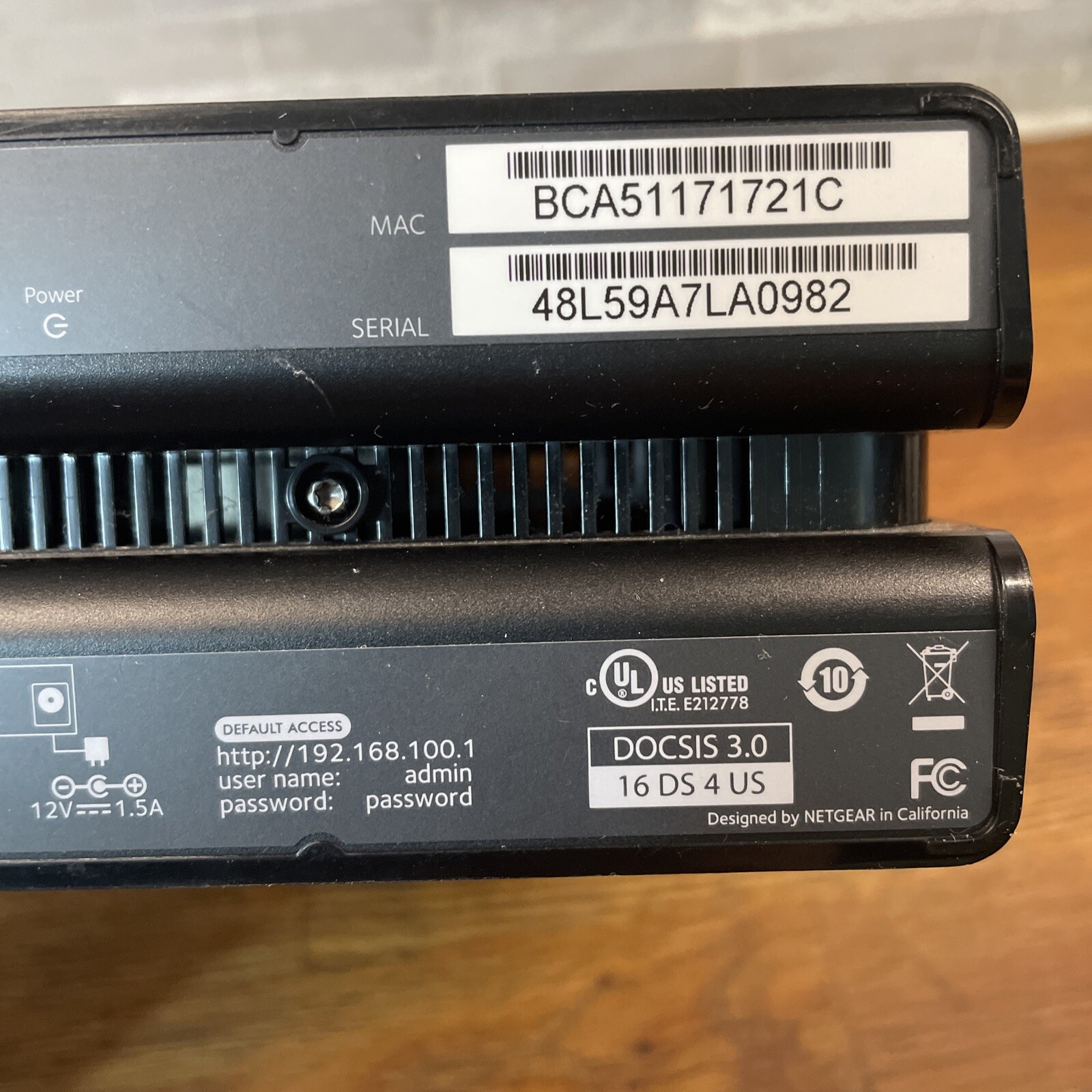CM500 Netgear Nighthawk High Speed DOCSIS 3 0 Cable Modem Internet Router Ready