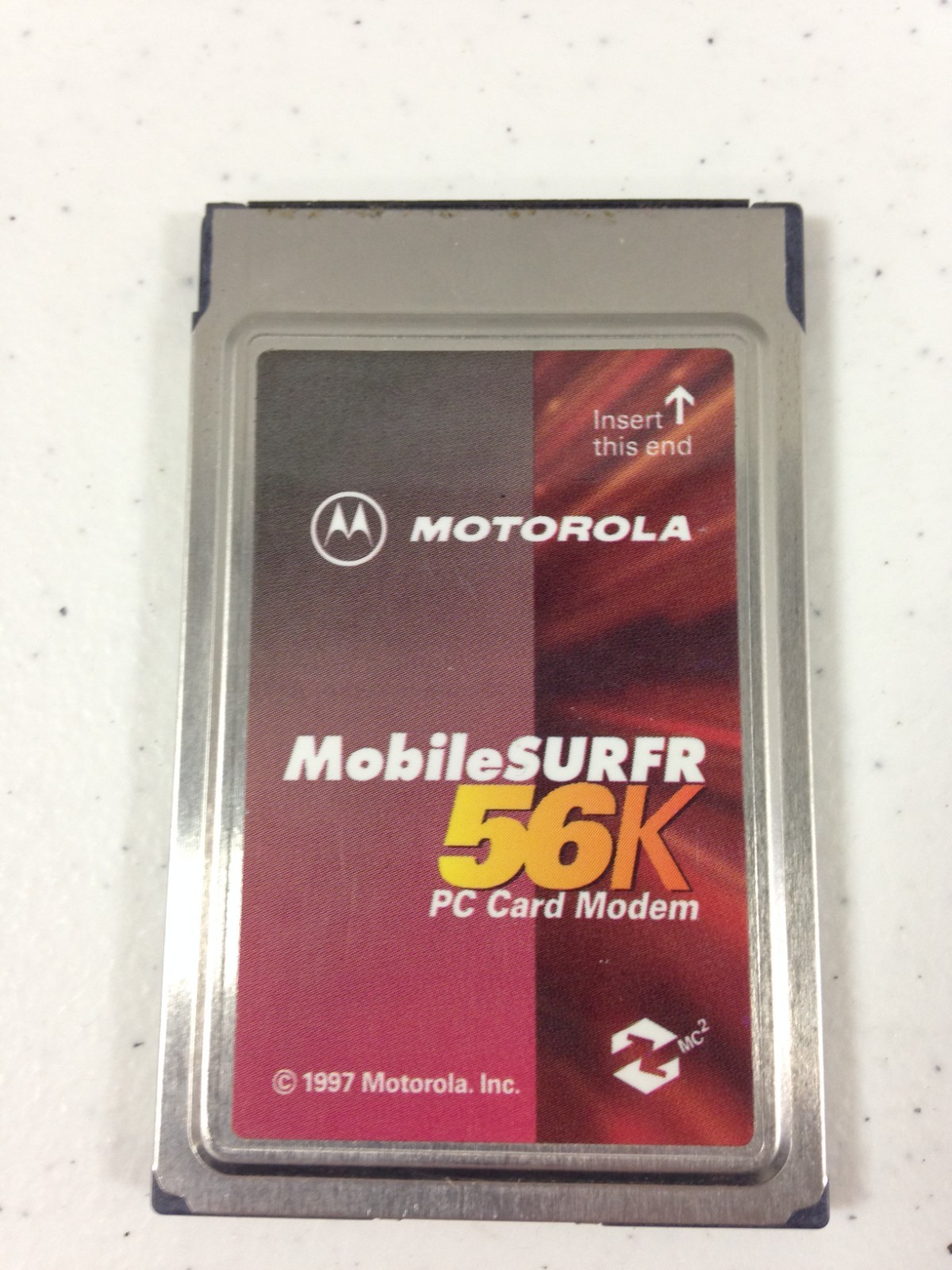 Motorola MobileSurfr 56k PC Card Modem