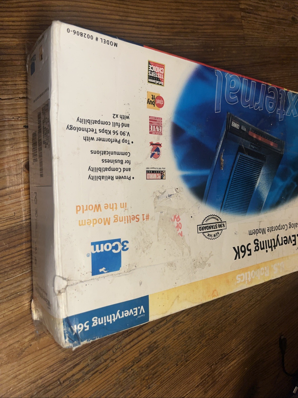 USRobotics V Everything Courier 56K (USR3453B) 56 Kbps Analog Modem – Open Box