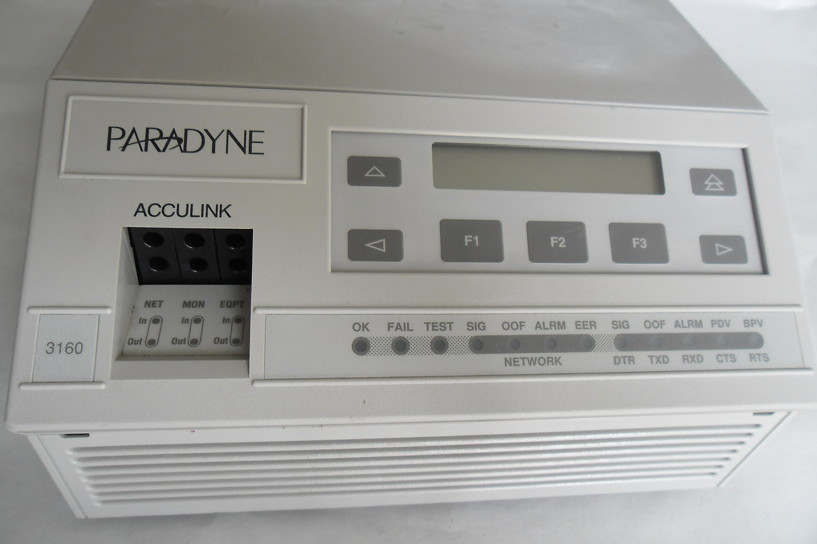 Paradyne Acculink 2 Port T1 DSU CSU Model 3160-A2-210