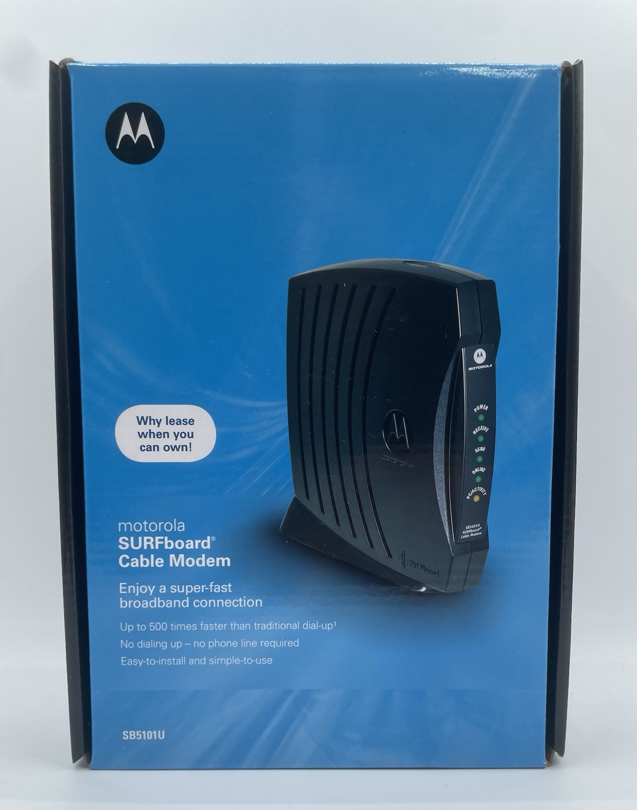 Motorola SURFboard Cable Modem (SB5101U) Broadband Connection – New