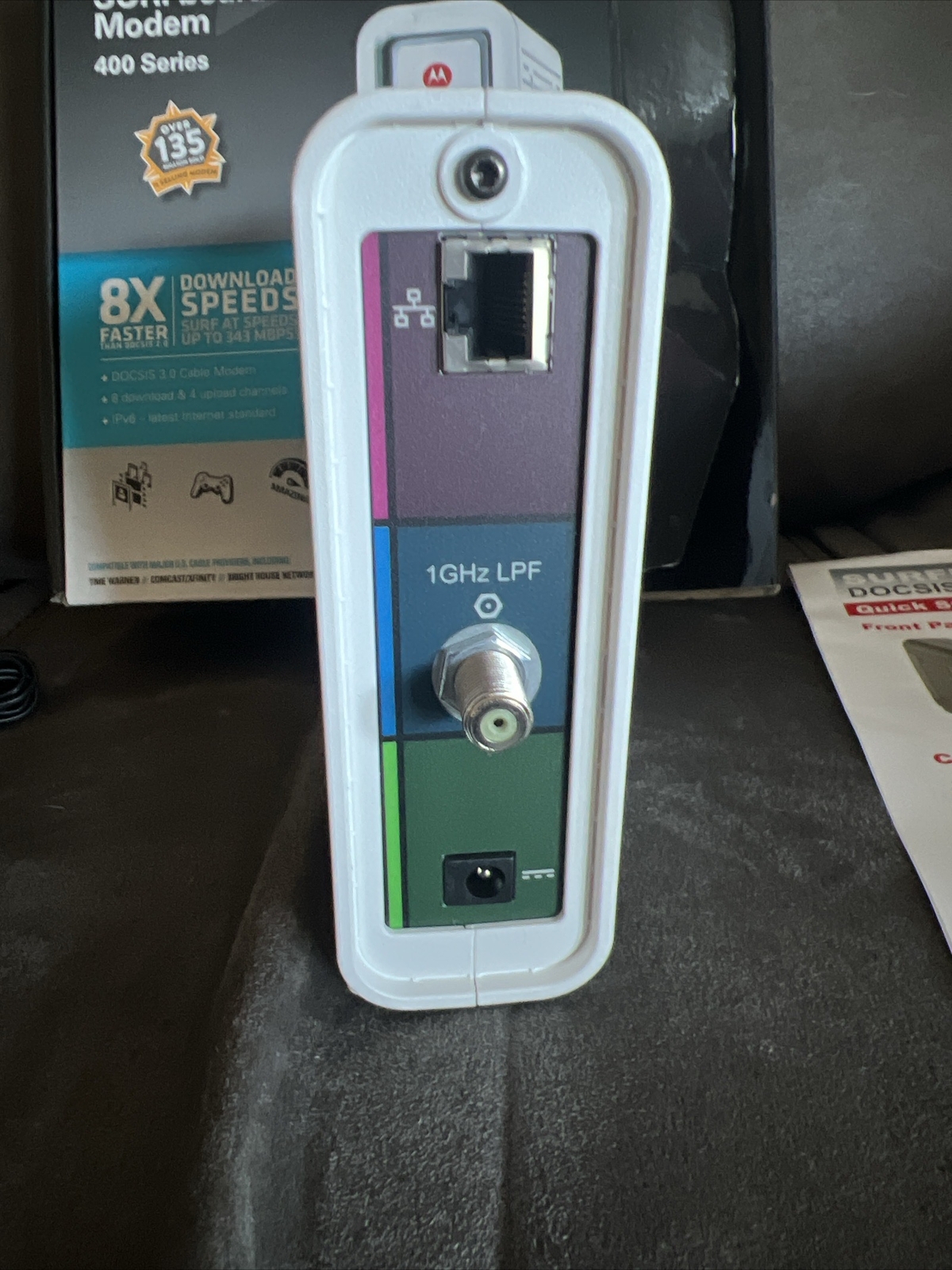 Motorola Arris SURFboard Modem 400 Series: Model SB6141, DOCSIS 3.0 New Open Box