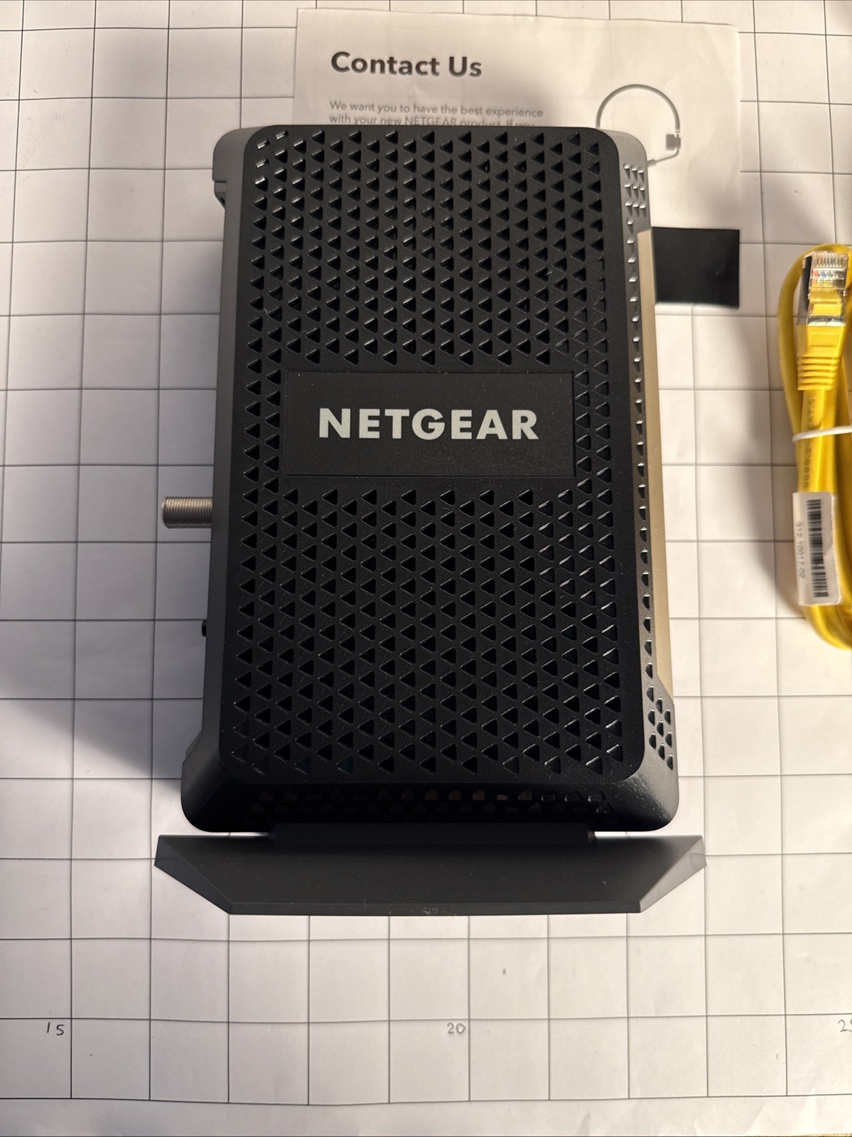 netgear cm1000-1aznas nighthawk docsis 3.1 cable modem