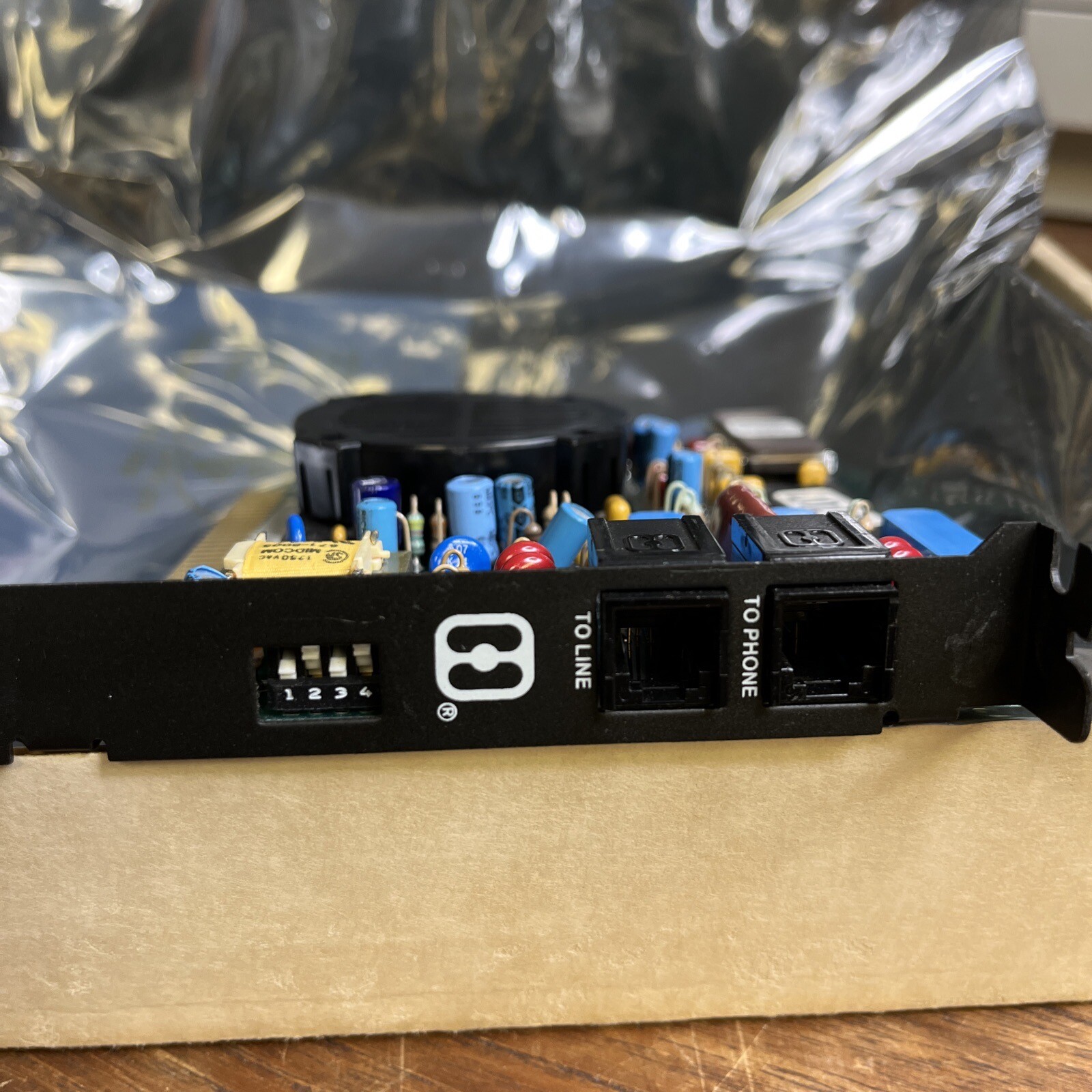 VINTAGE HAYES INTERNAL SMARTMODEM 1200B MODEM CARD NOS Open Box