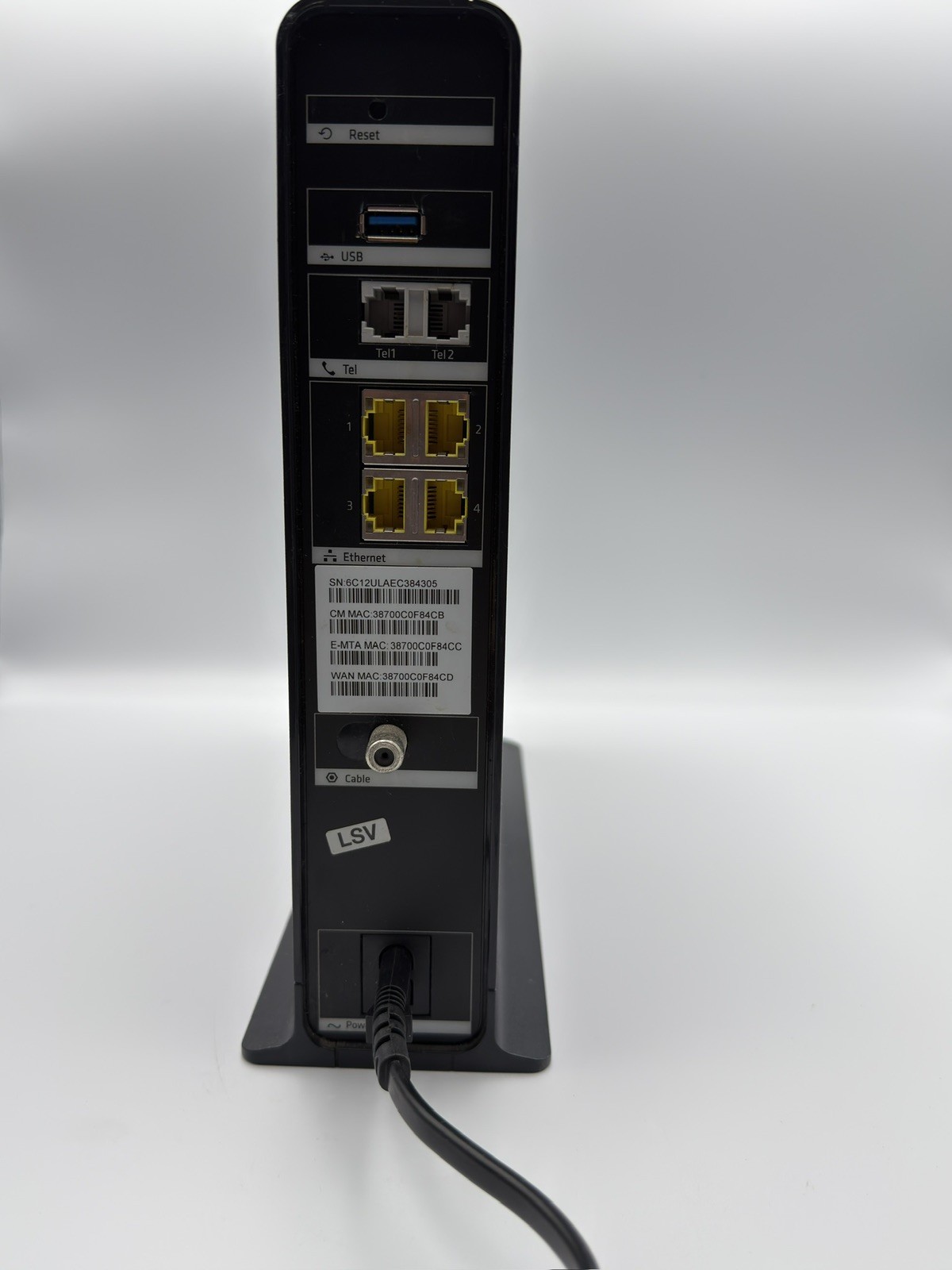 Arris Touchstone TG2472G Cable Voice gateway Modem 24×8 DOCSIS 3.0 Gateway w/ AC