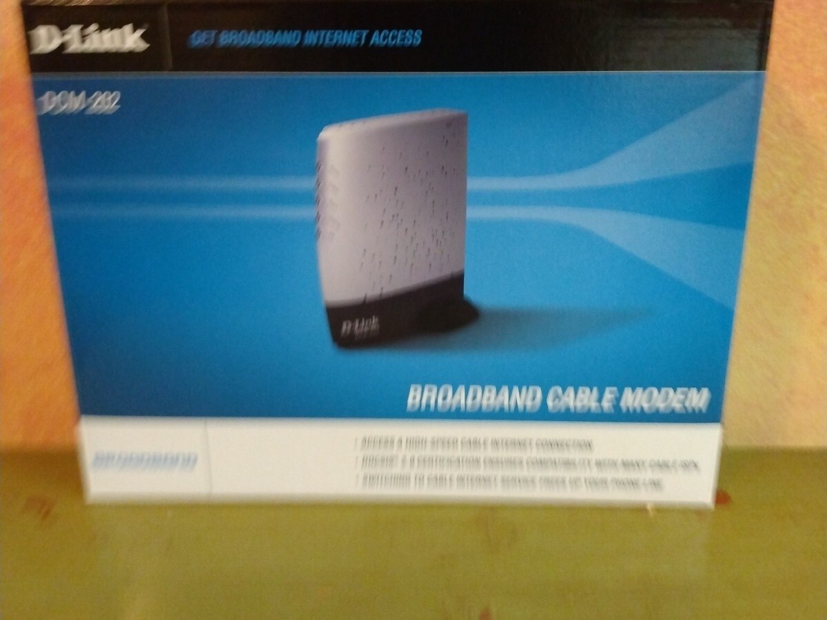 D-link (DCM-202)Broadband Cable Modem-Internet access