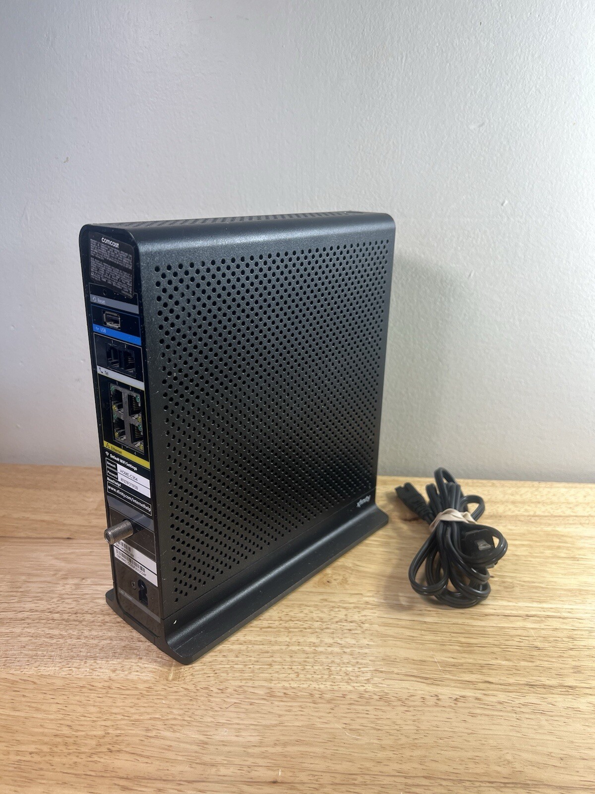 Technicolor TC8305C Xfinity Black WiFi Dual Band Wireless Cable Modem With Cord