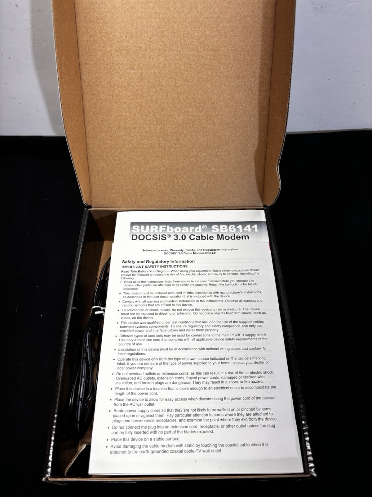 Motorola Arris Surfboard Modem 400 Series