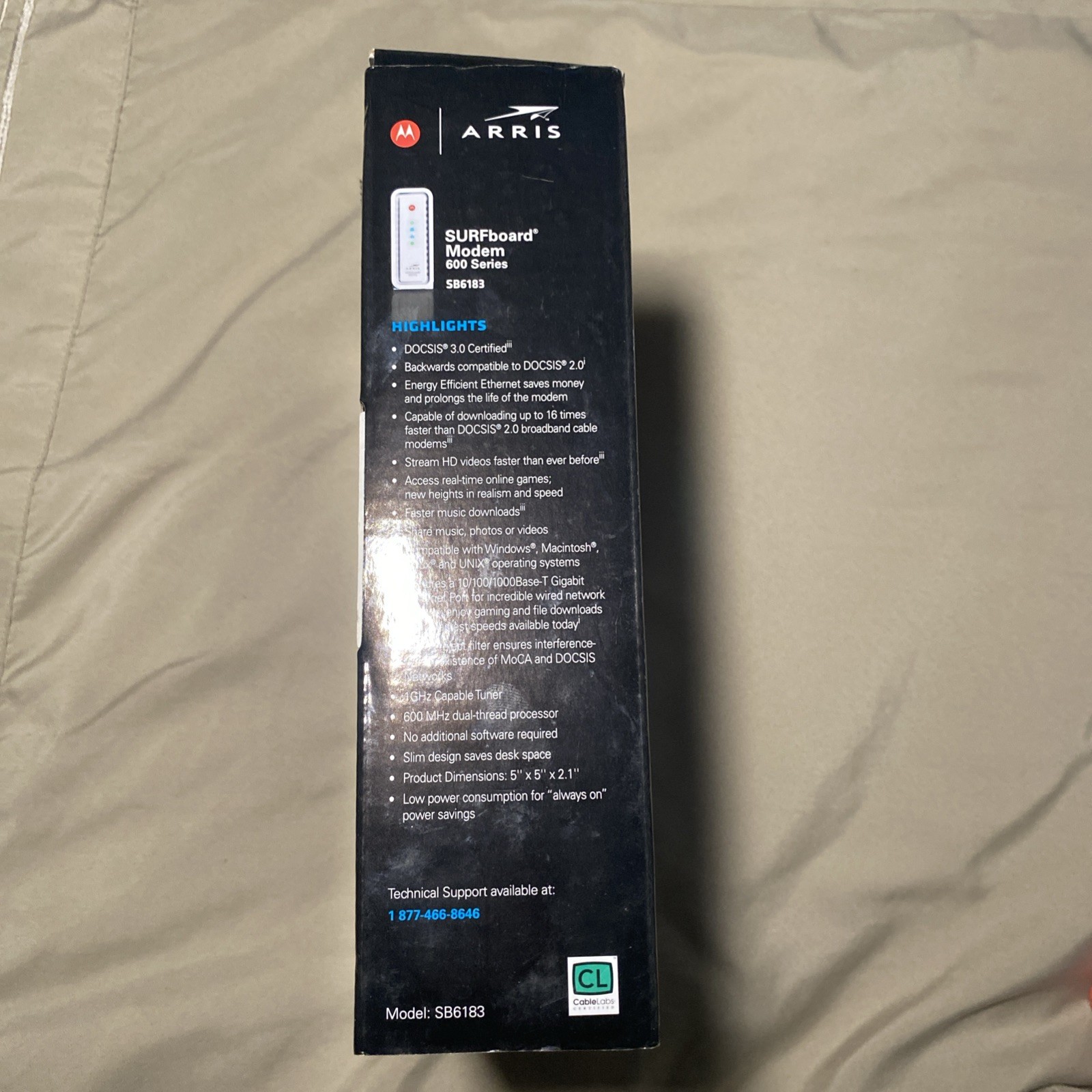 Motorola Arris Surfboard Modem 600 Series SB6183 Open Box