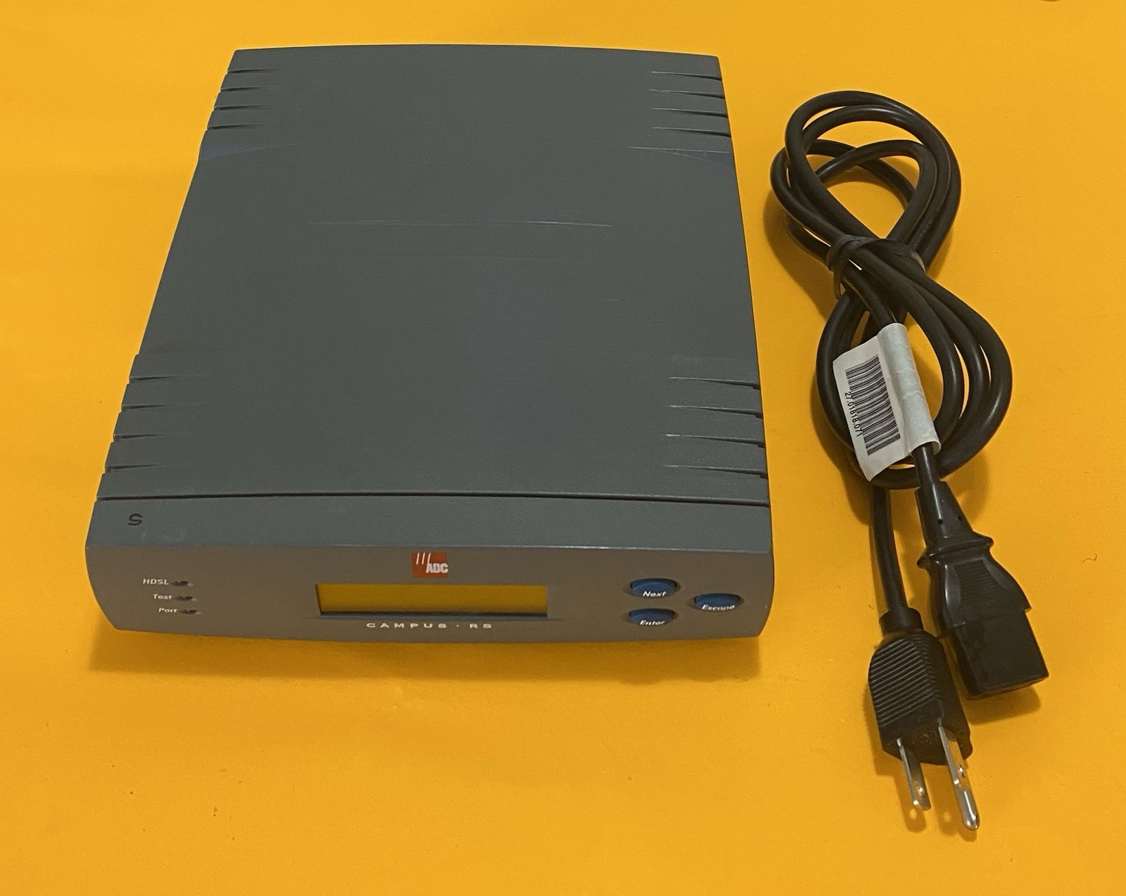 ADC Campus RS Desktop DSL Modem 150-1158-51 Ethernet Bridge 10 BaseT READ