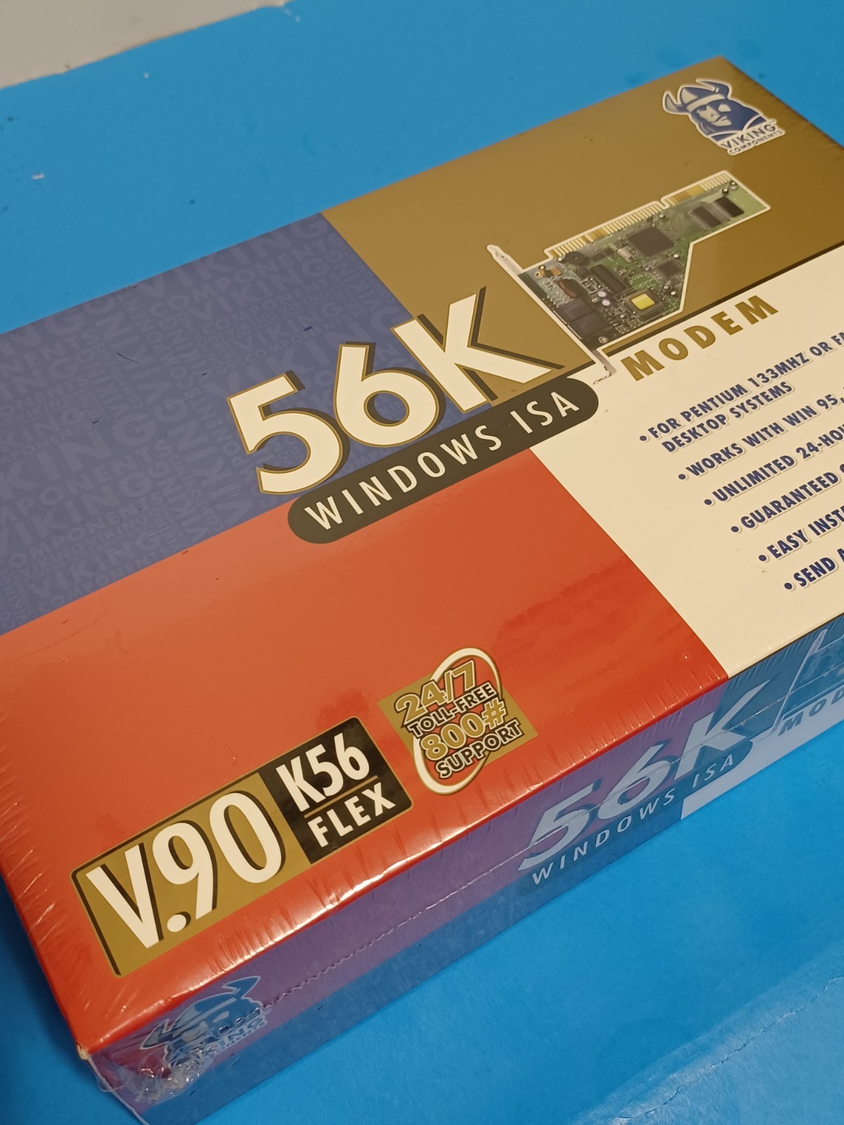 Vintage Viking Components Internal 56K V.90 Modem BRAND NEW SEALED IN BOX