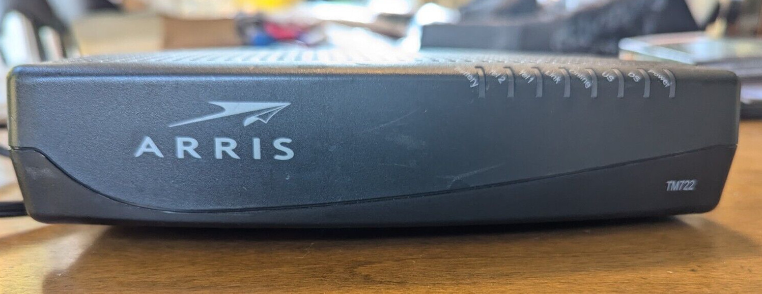 ARRIS Touchstone TM722G Telephony Cable Modem DOCSIS 3.0 Comcast – AM G3B