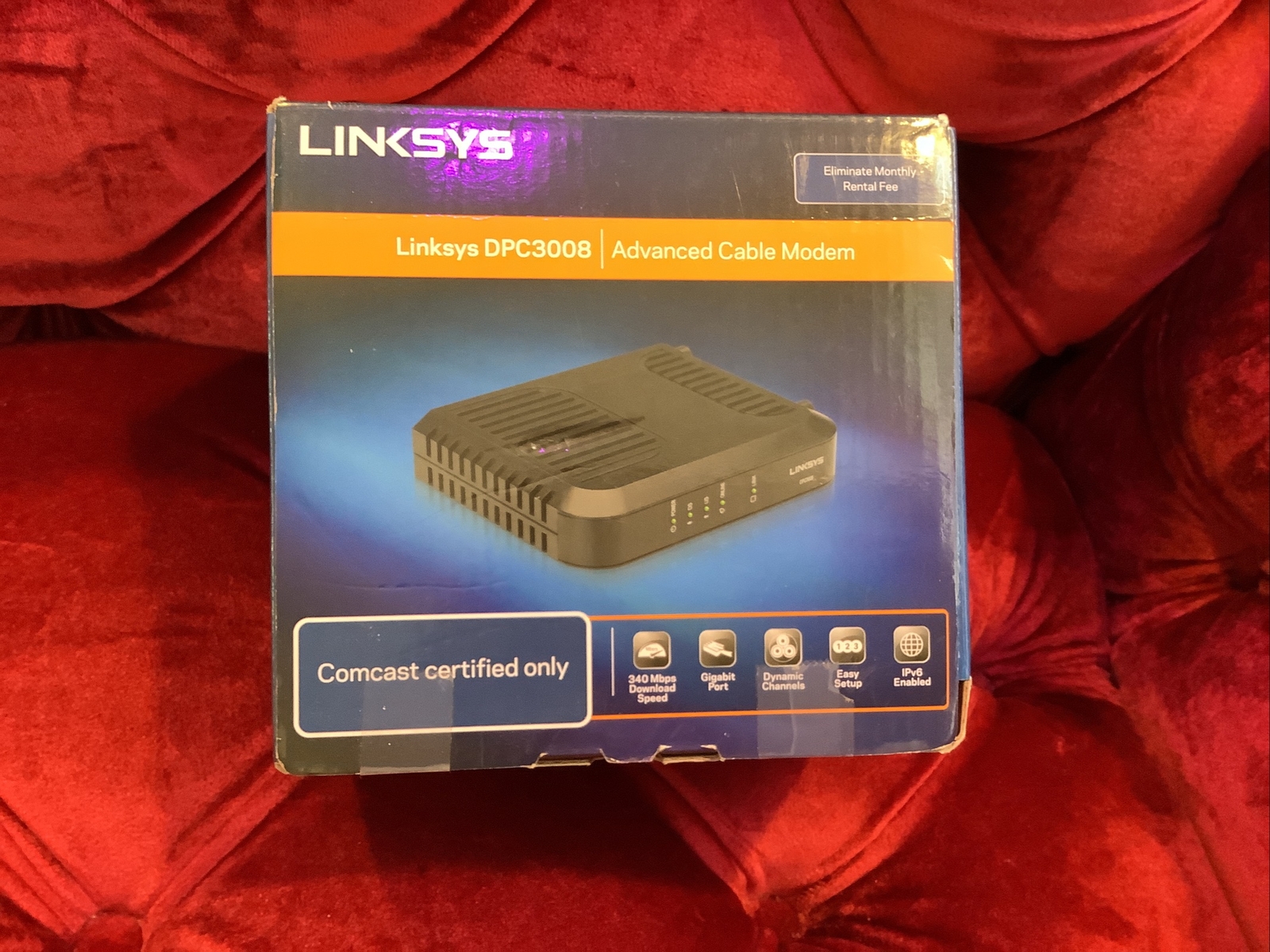 BRAND NEW – CISCO Linksys DPC3008 Advanced DOCSIS 3.0 Cable Modem