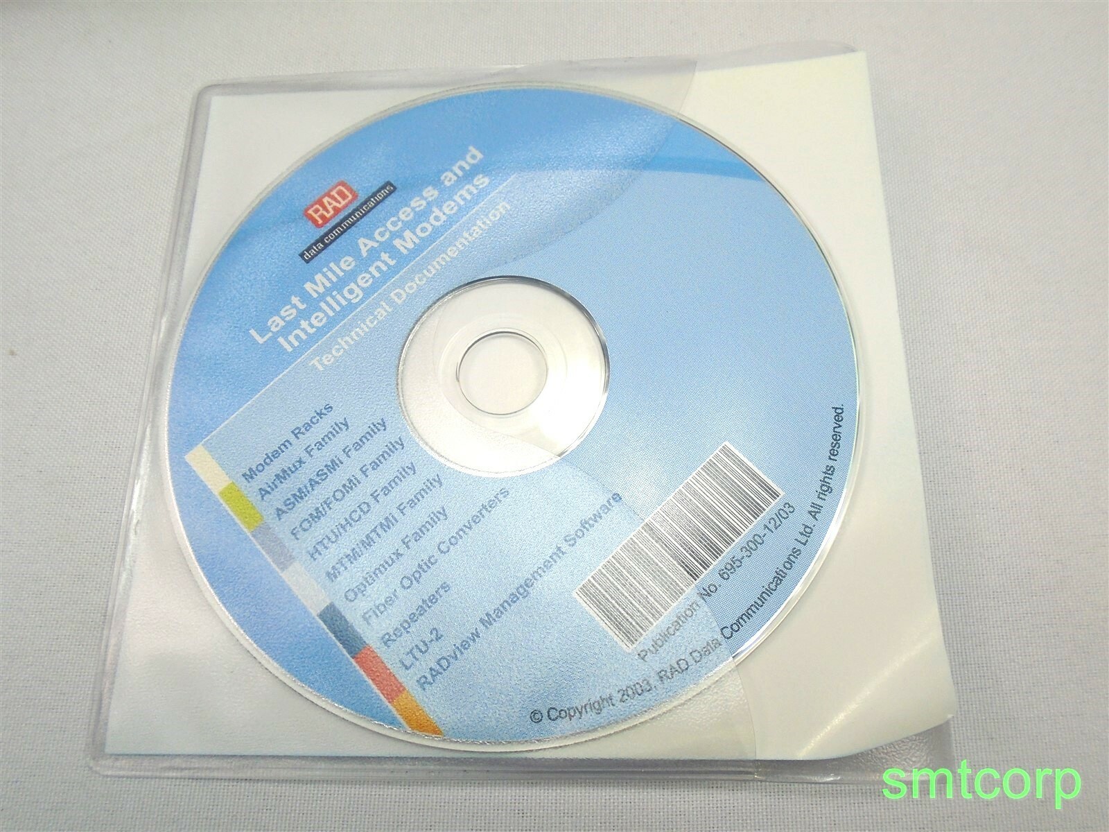 RAD Data Communications ASMI-51/AC/BNC 2 Wire MSDSL Modem