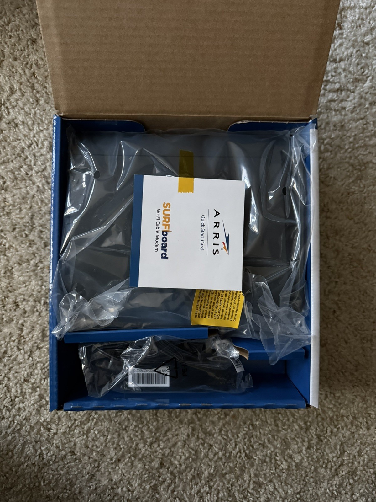 ARRIS Surfboard G34 DOCSIS 3.1 Modem & Router AX3000 Comcast Xfinity, Cox, Etc.