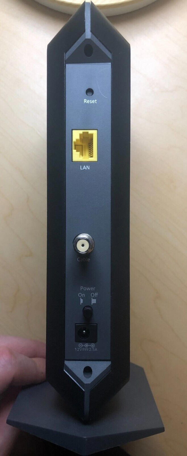 NETGEAR Modem CM1000 Cable – w/CATVX COAX cable and power cable