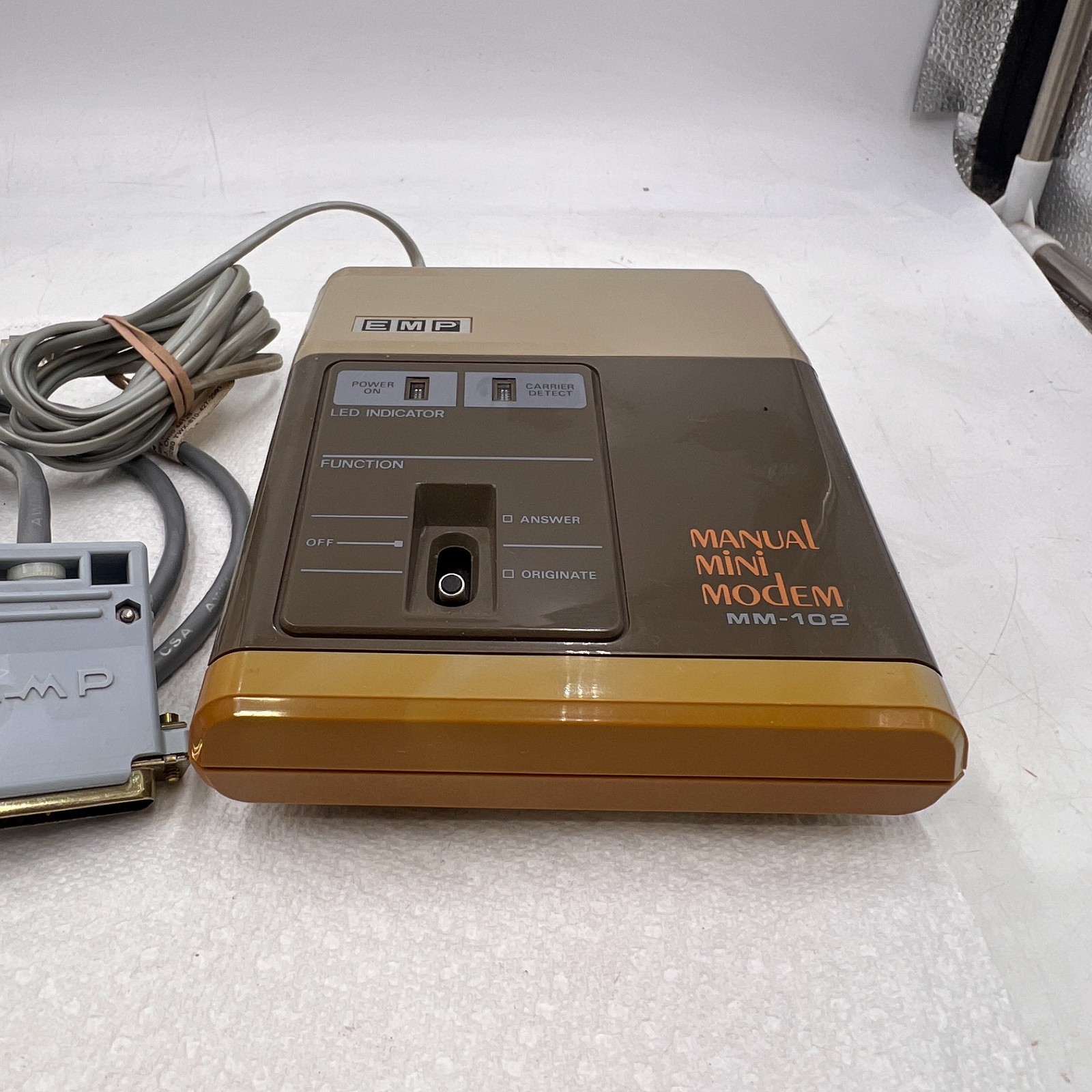 EMP Manual Mini Modem MM-102 *UNIT ONLY NO POWER*