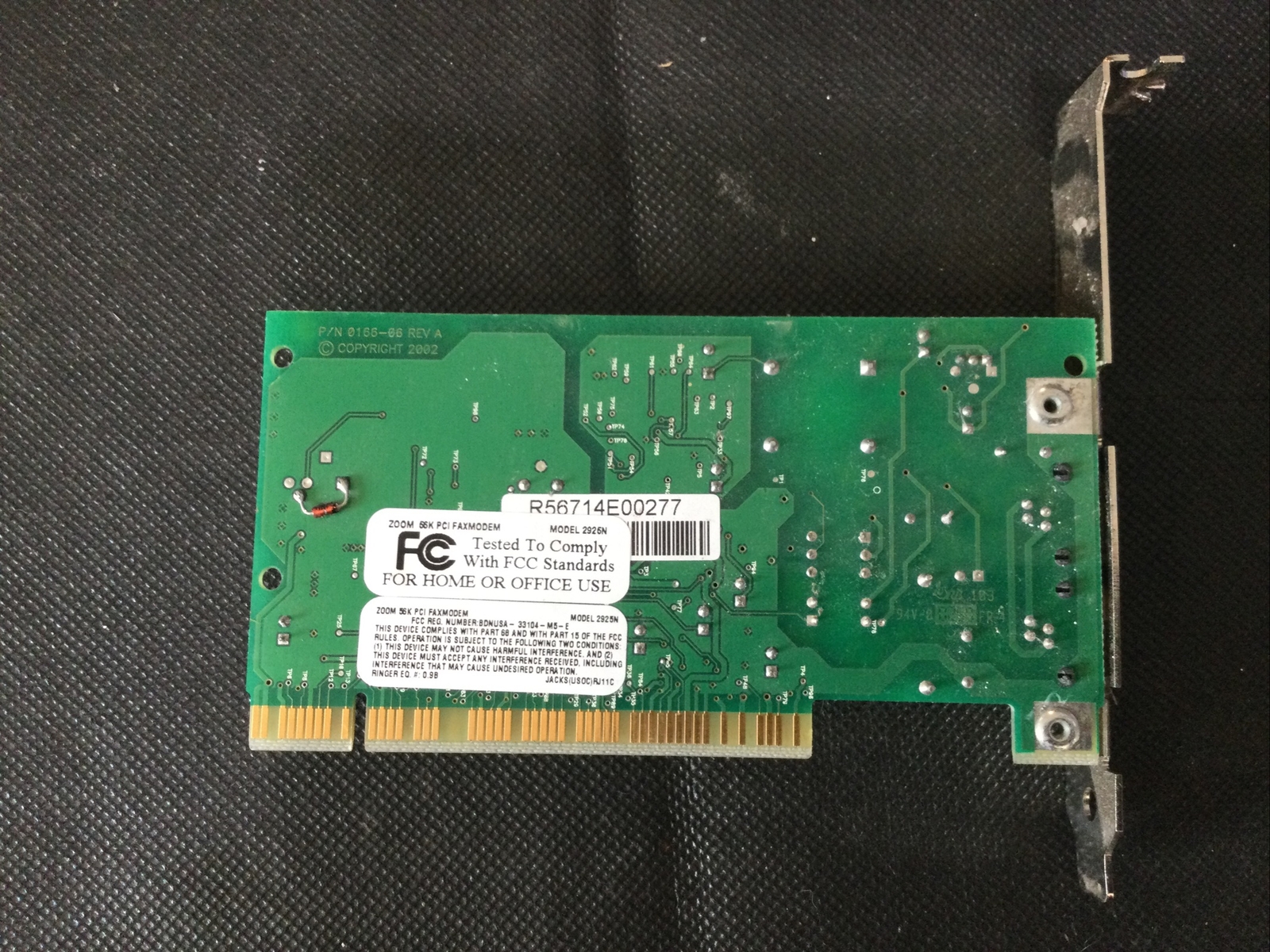 Zoom | 56k PCI Fax Modem V.90 | Dualmode PCI Faxmodem | Desktop Model 2925N