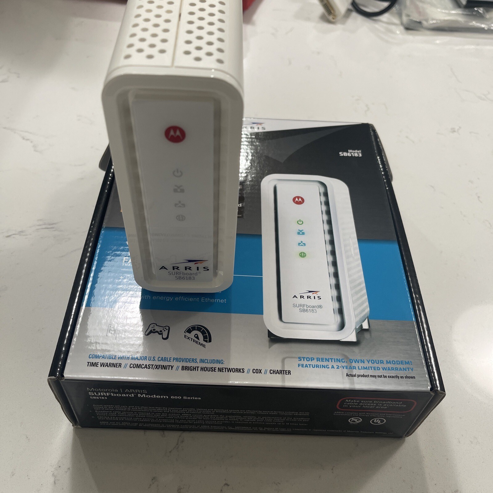 Arris SURFboard SB6183 DOCSIS 3.0 Cable Modem