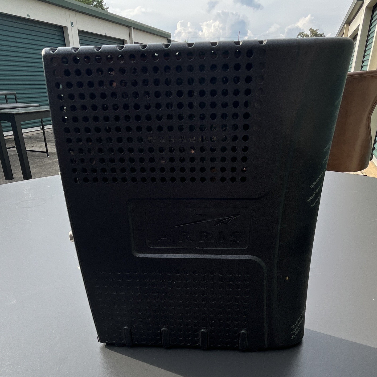 ARRIS TM402G DOCSIS 3.0 Cable Modem with VoIP for Comcast, Black 340Mbps