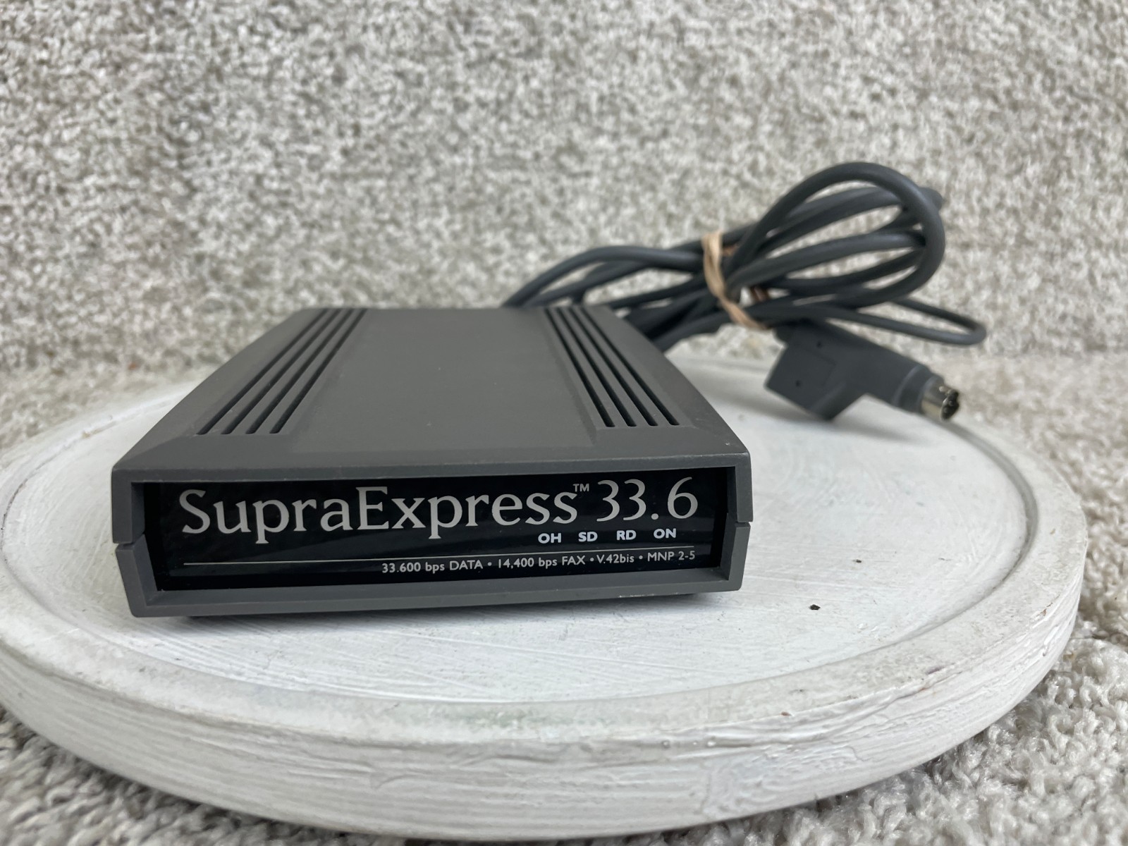 Supra Express 336k External Fax Modem Diamond Multimedia Systems Inc