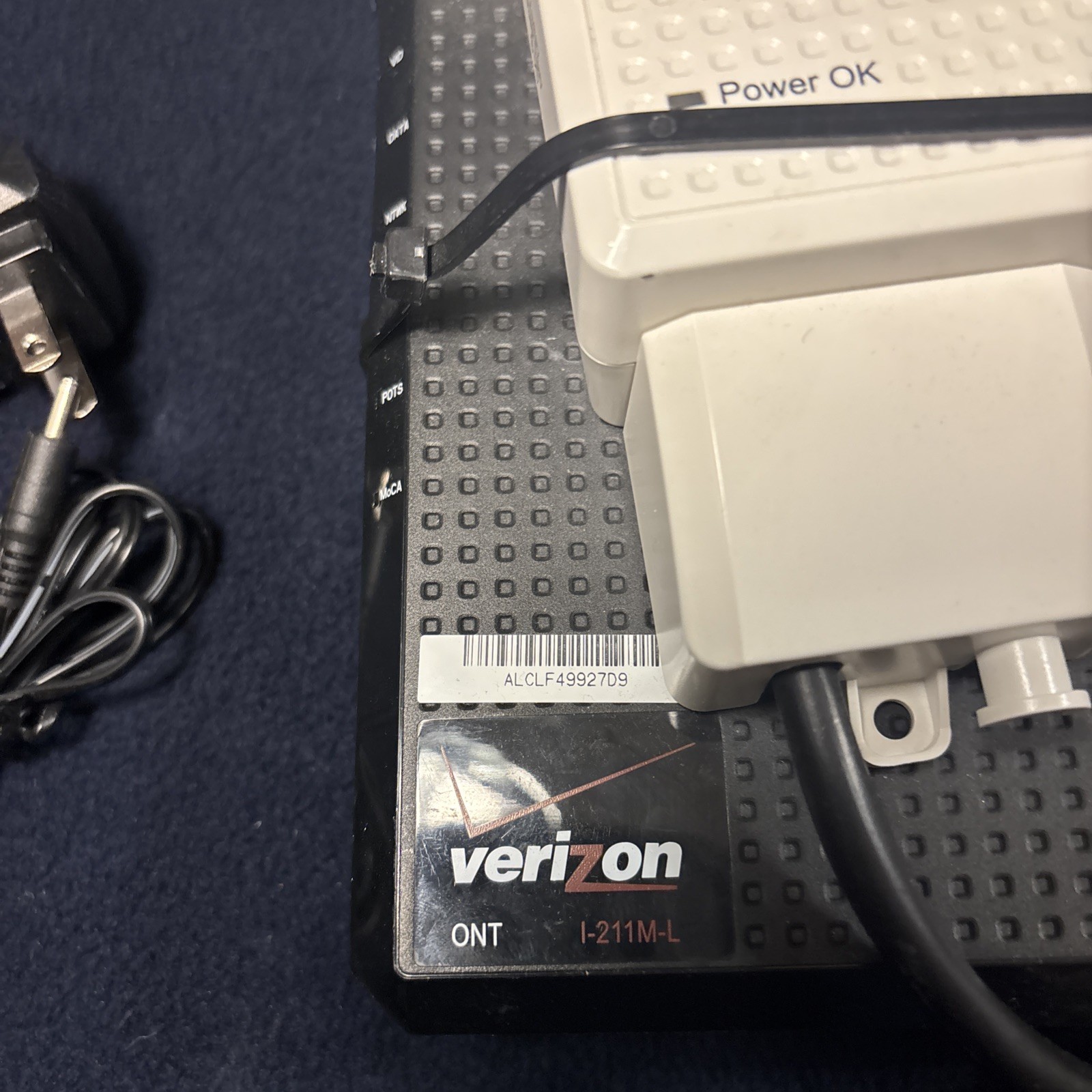 Verizon FiOS Alcatel-Lucent Nokia I-211M-L ONT Fiber Optical Network AS IS