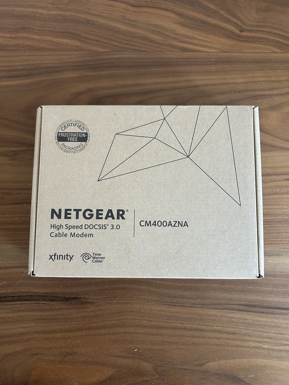 Netgear High Speed DOCSIS 3.0 Cable Modem Xfinity-Time Warner CM400AZNA/5
