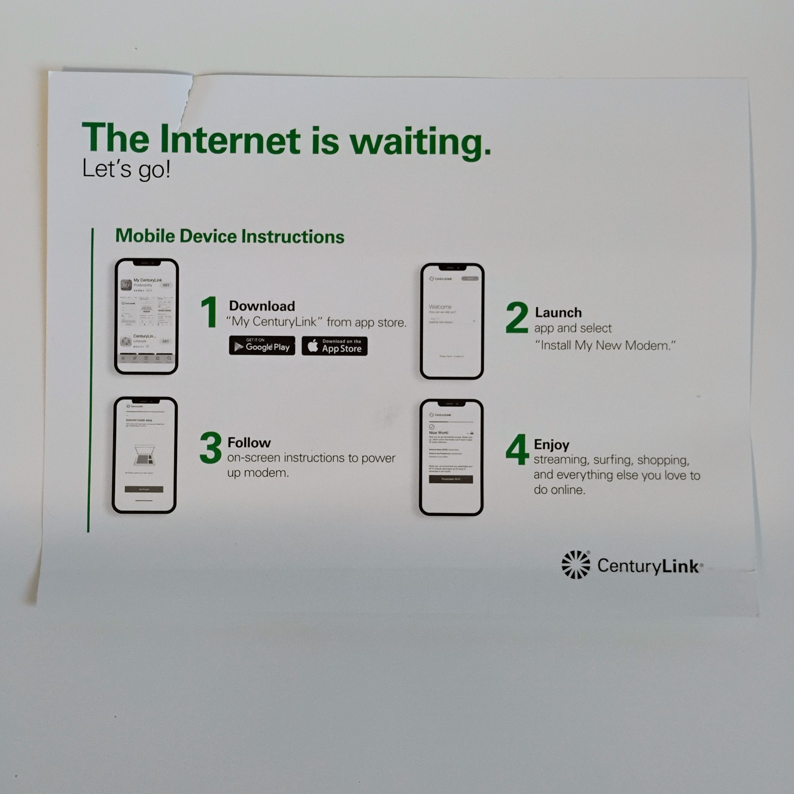 CenturyLink C1100T 802.11n DSL VDSL2 Modem WiFi Wireless Router