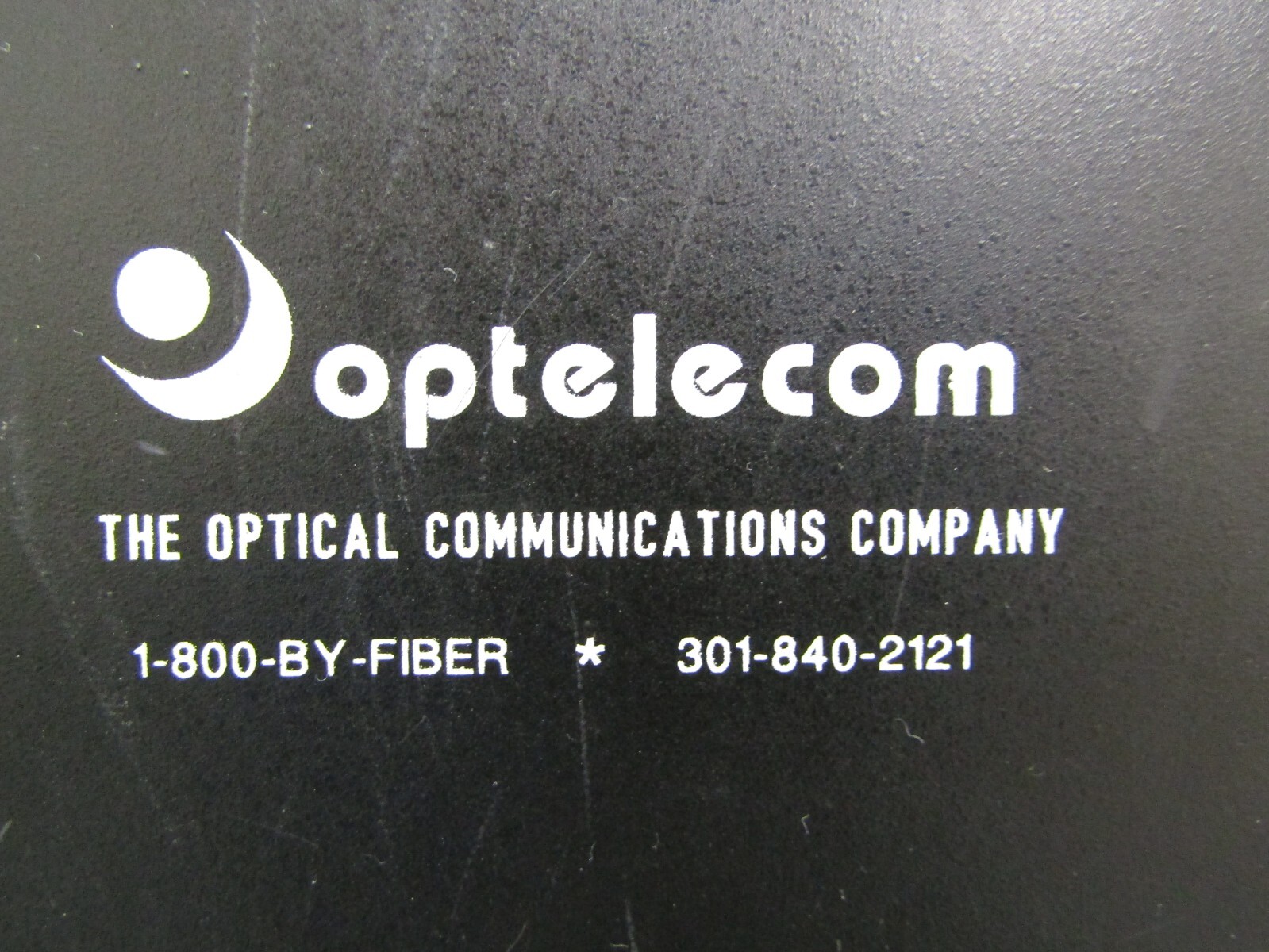 OPTELECOM FIBER OPTIC MODEM MODEL 3710AR