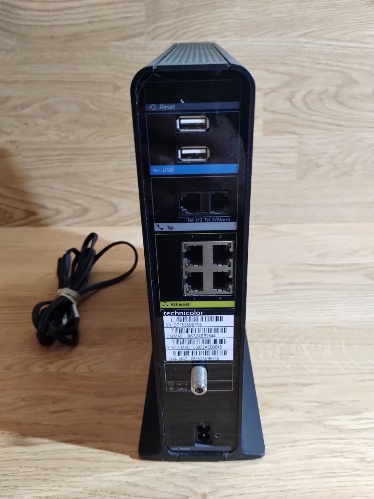 Technicolor TC8717T DOCSIS 3.0 Wireless Modem + Telephone/VoIP Technicolor