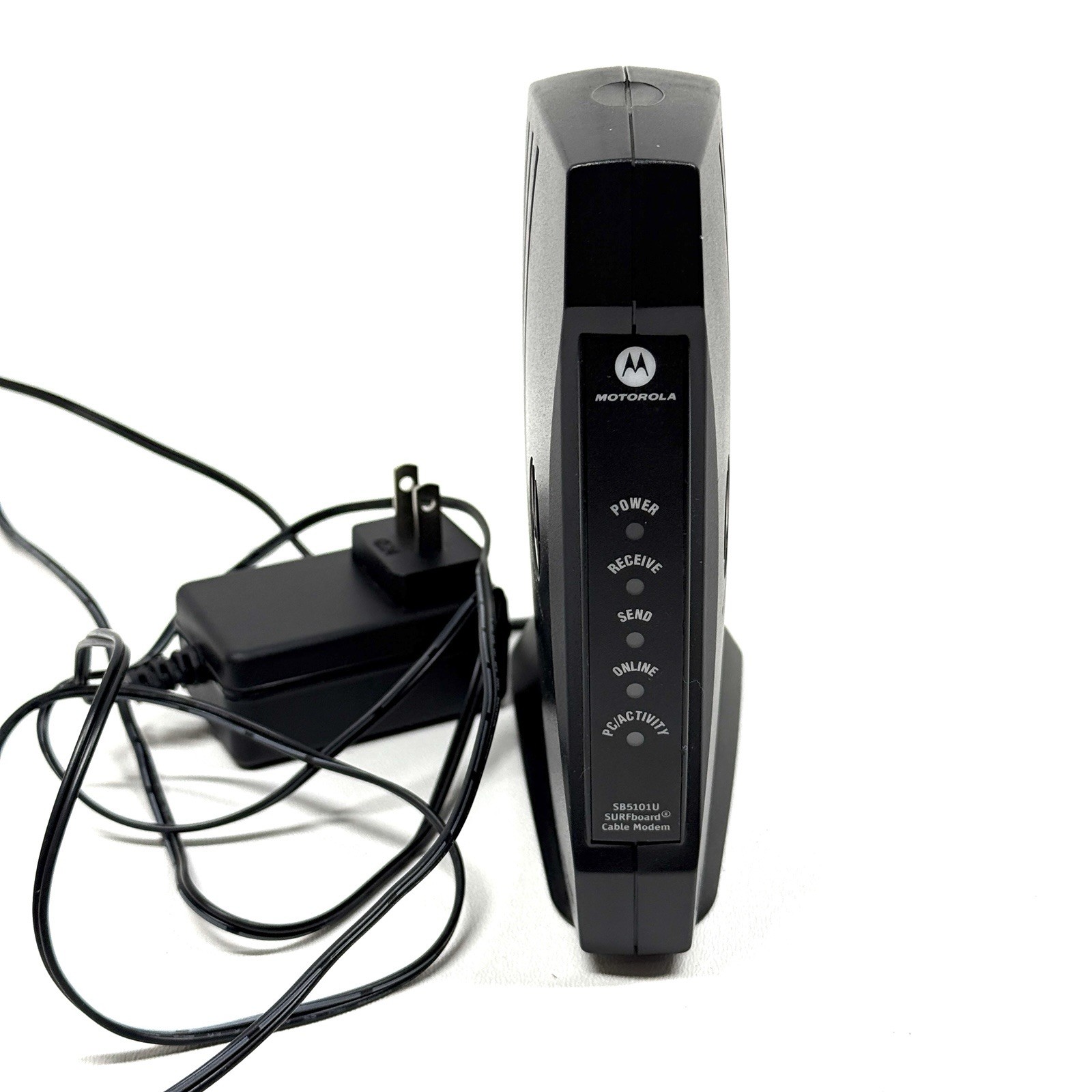 MOTOROLA  SURFboard – Model SB5101U Modem – With Power Supply Cord! Used