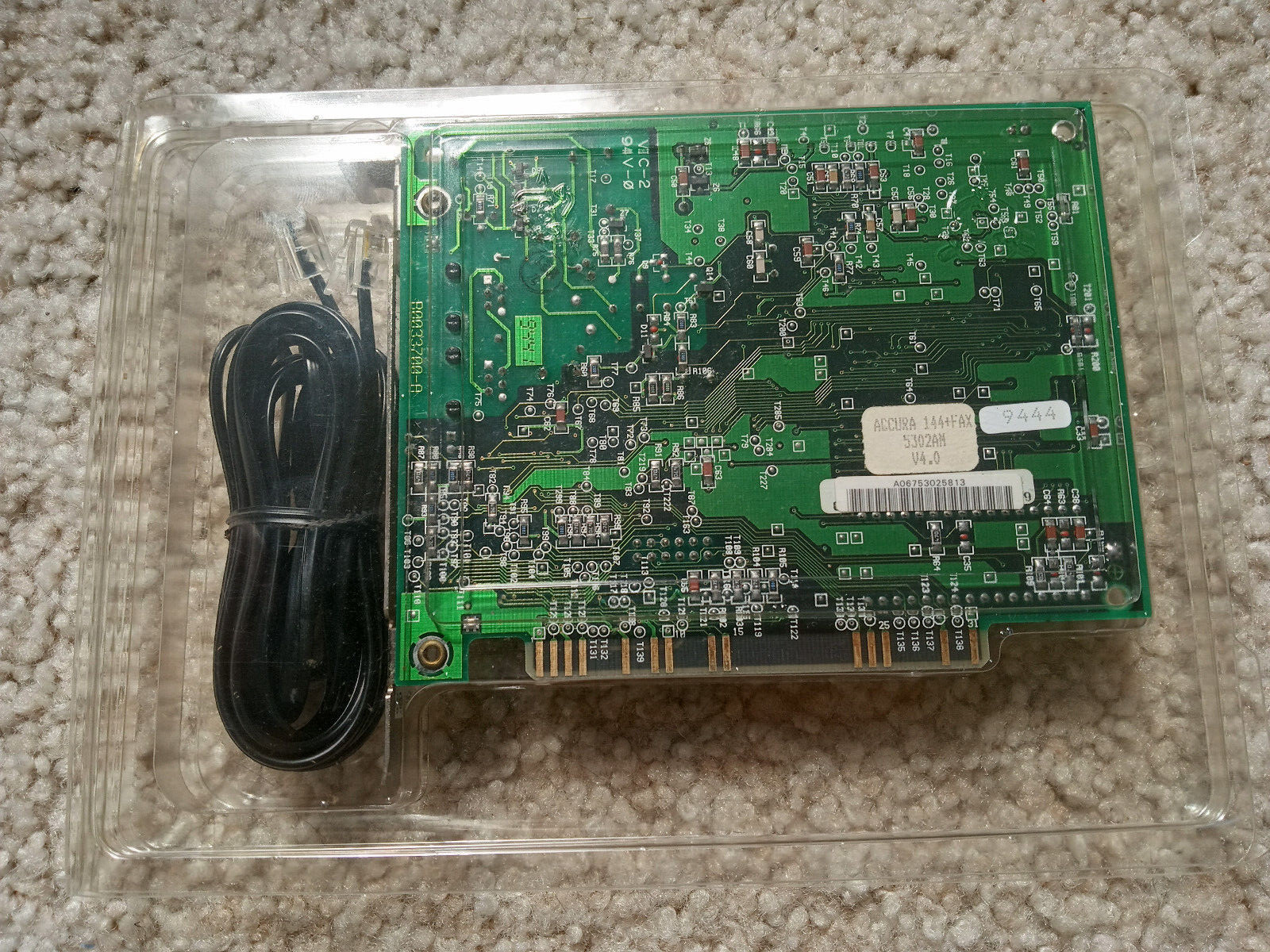 HAYES ACCURA 144B + FAX144 INTERNAL 14,400 bit/s Data + Fax PC Modem NEW IN BOX