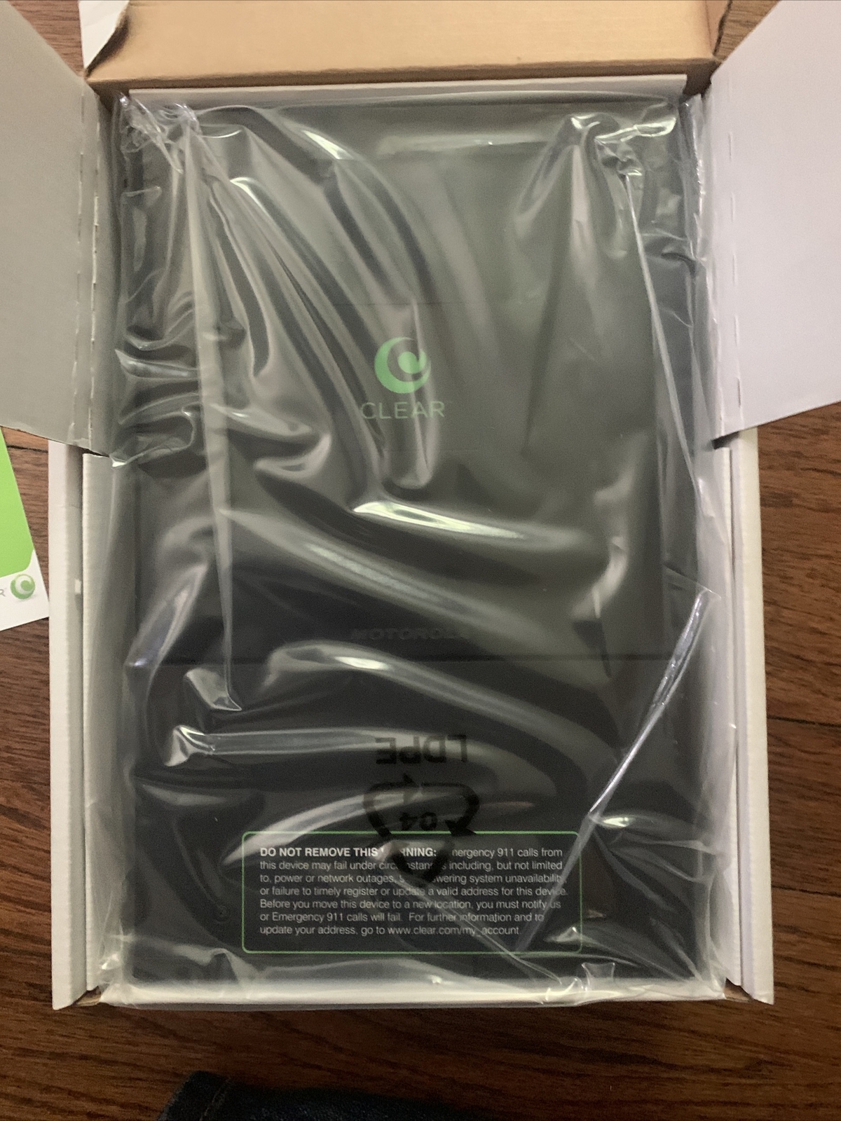 Clear Motorola CPEi 725 Series M WiMAX 4G Modem