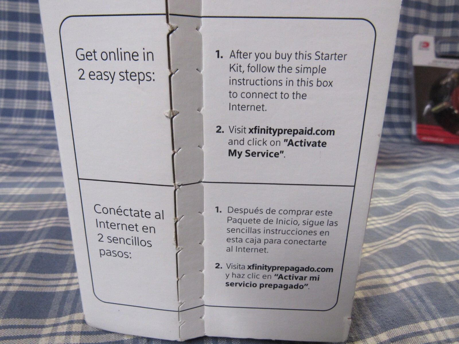 Xfinity Prepaid Internet Starter Kit (BoxSealed Please Read Carefully) FREE SHIP