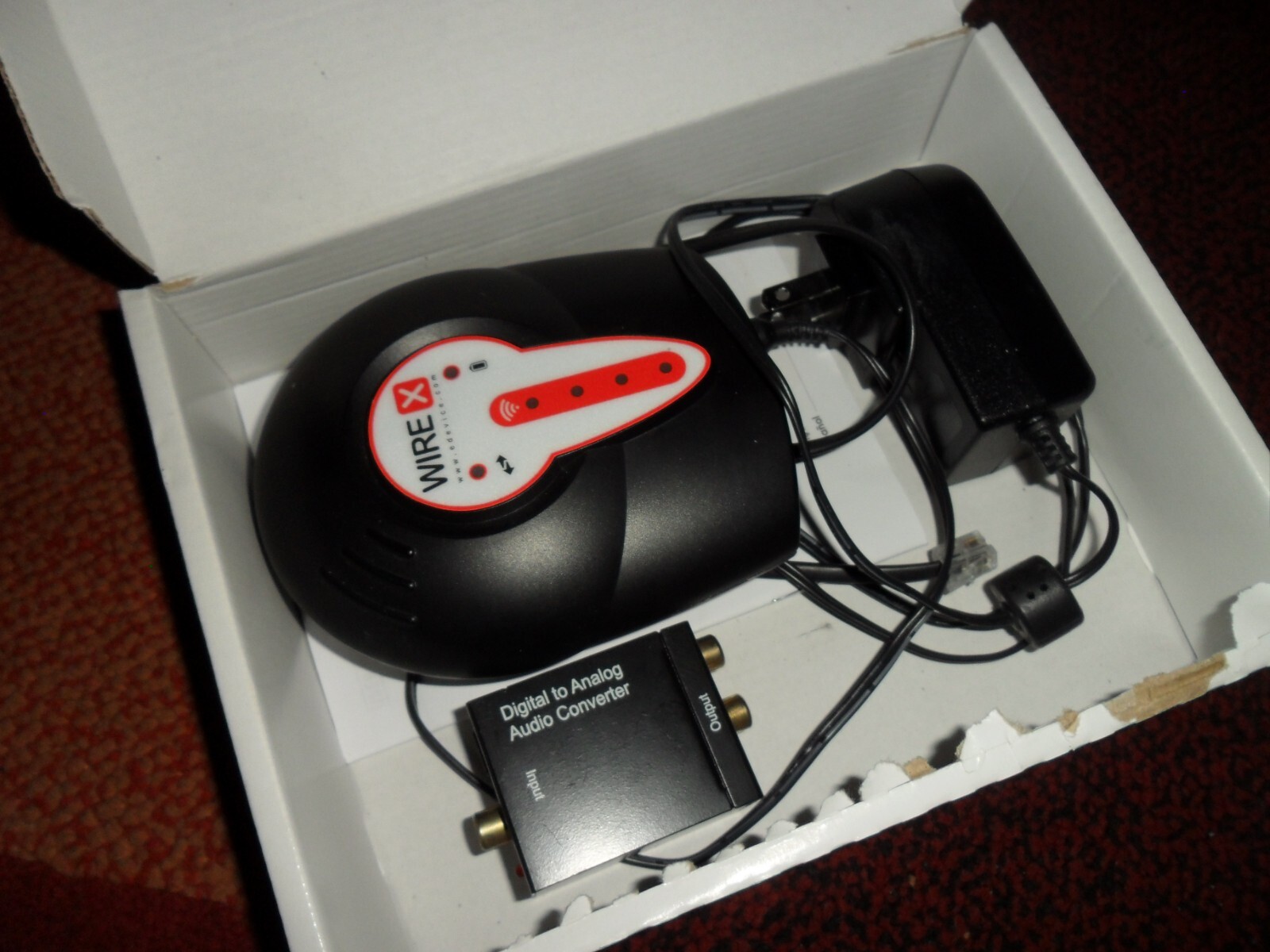 Wire X Analog to Wireless Converter Wirex3GLCMed01