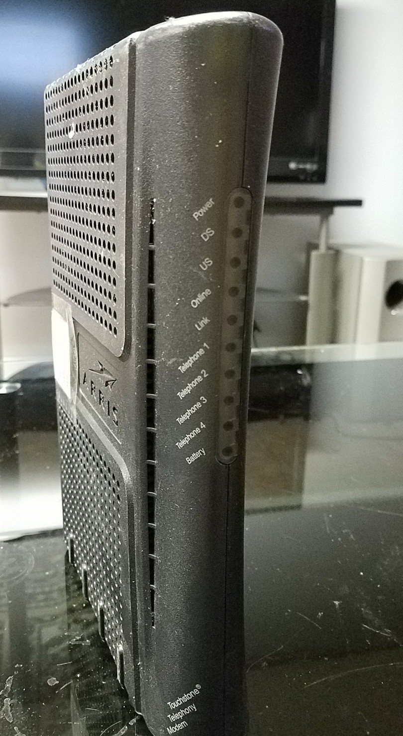 ARRIS TM604G/CT Comcast Cable Telephony Modem VOIP Touchstone TM04AHDG6CT