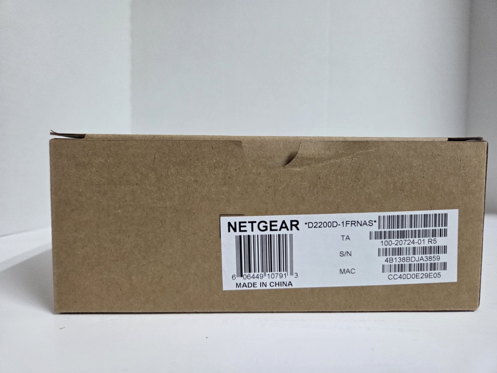 Frontier NetGear DSL Modem with WiFi ADSL2+ Router Model D2200D-1FRNAS