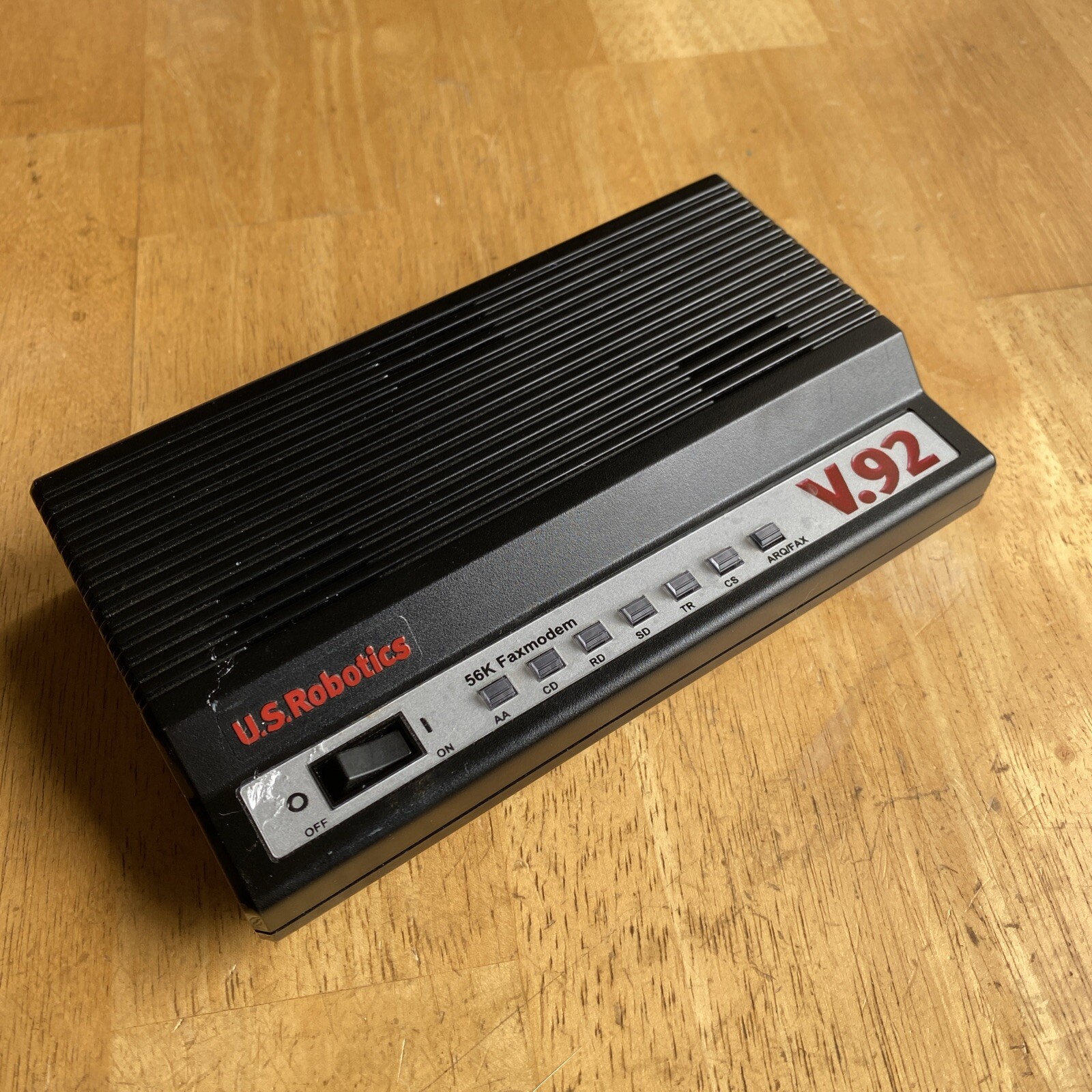 US Robotics V.92 USR5686 External Modem + Fax Model 0701