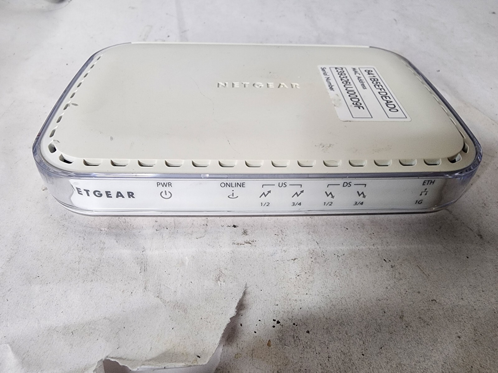 NETGEAR Cable Modem CMD31T