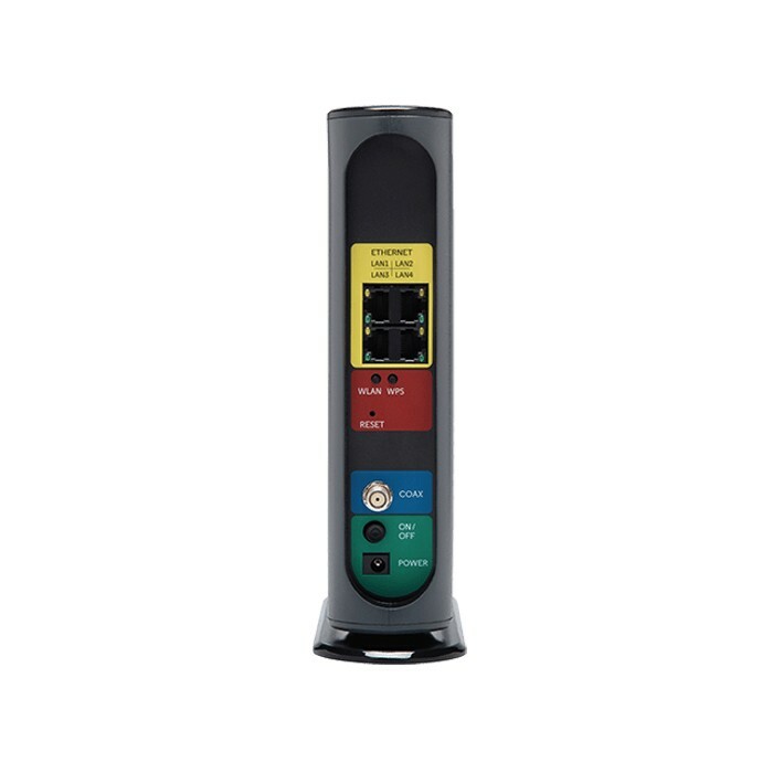 MG7540 16×4 Cable Modem plus AC1600 Dual Band Wi-Fi® with DFS