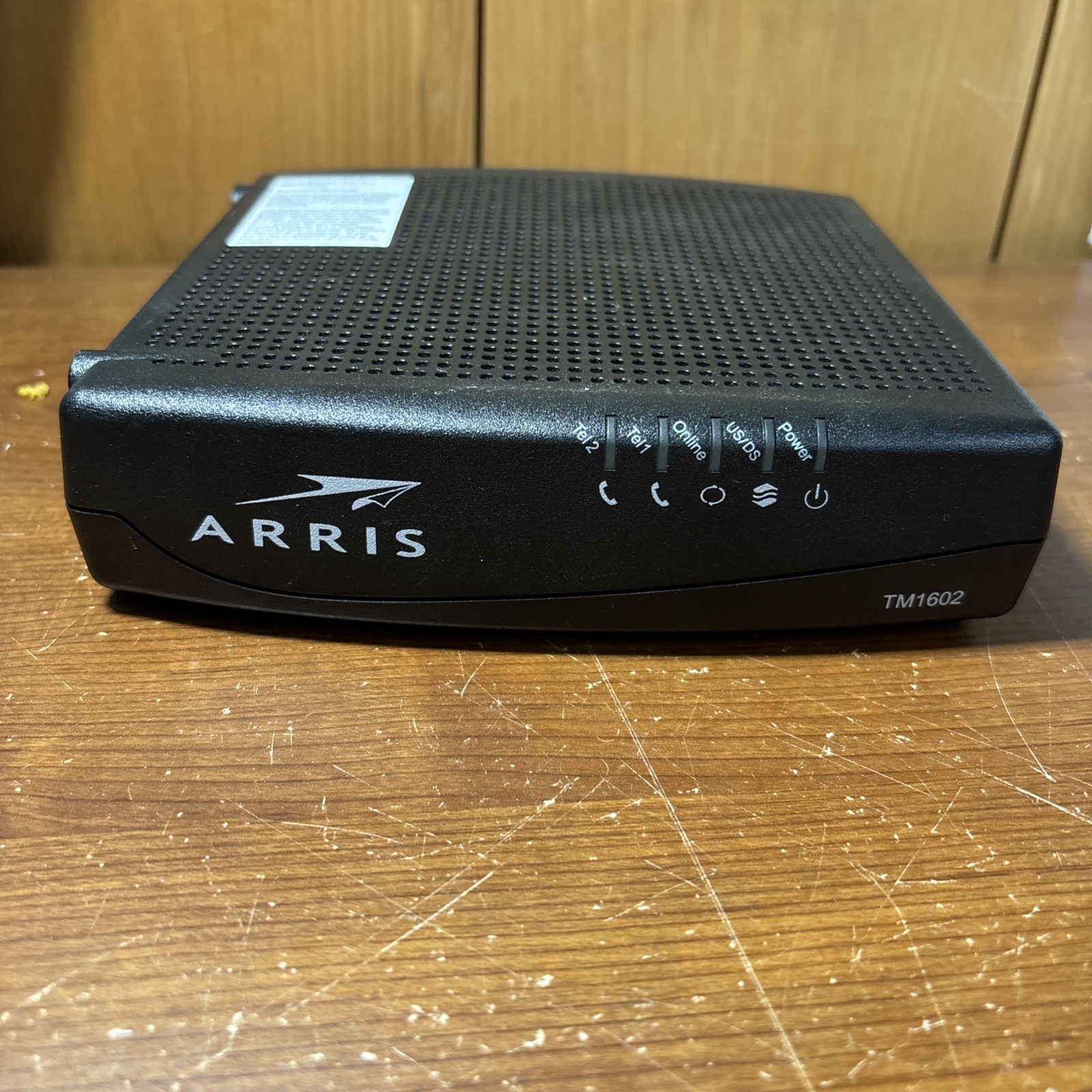 Arris TM1602 Cable Modem DOCSIS Optimum NO CORDS