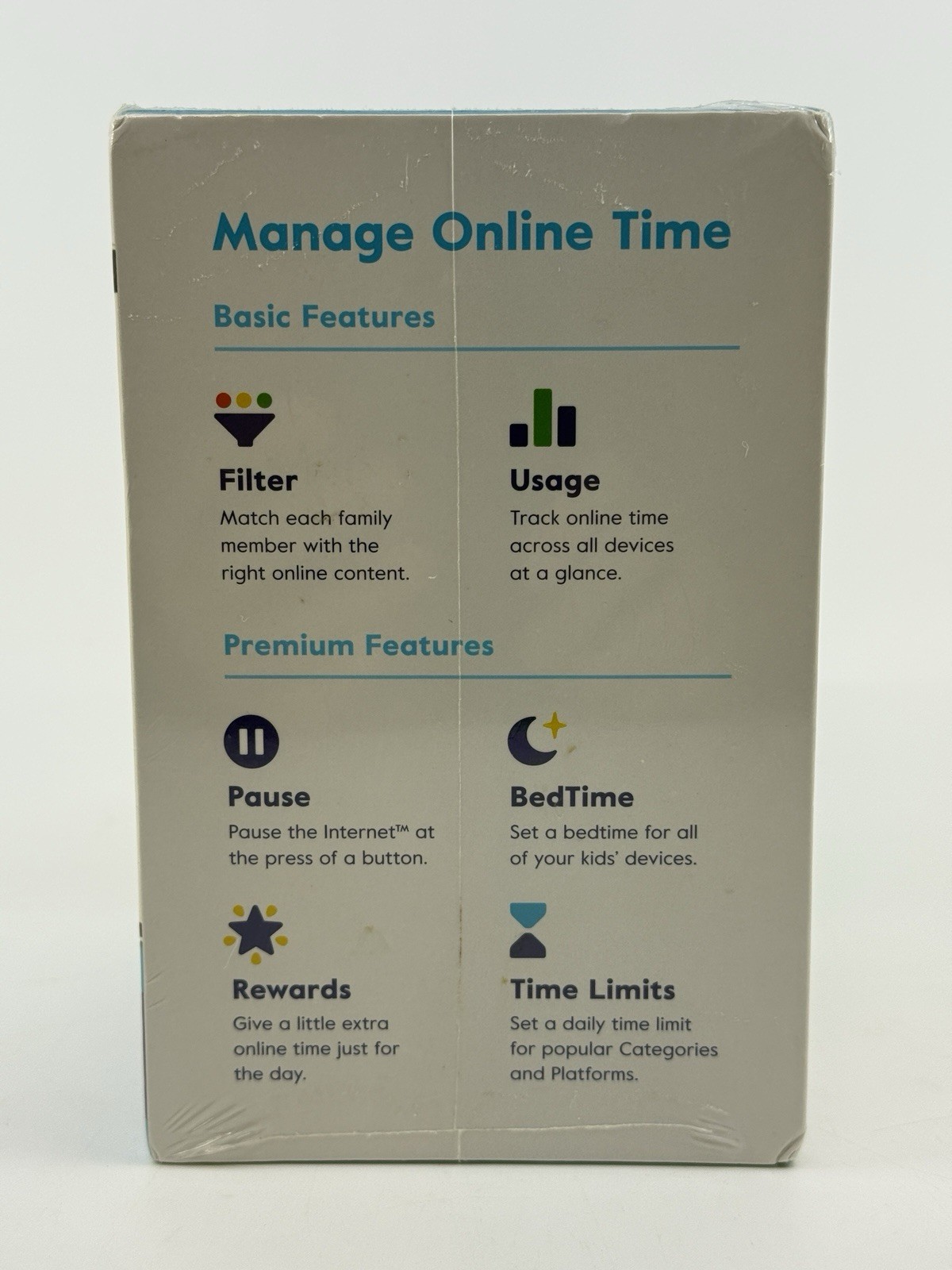 CIRCLE HOME PLUS PARENTAL CONTROL HUB DEVICE SLVH2 MANAGE ONLINE TIME ANYWHERE