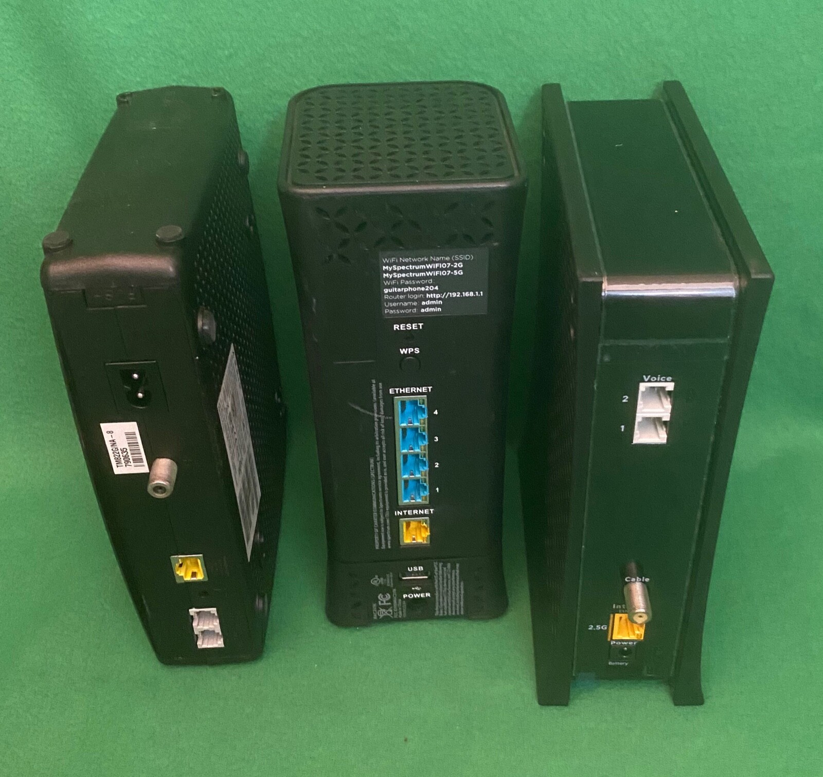 Cable Modem Lot RAC2V1K EU2251 Arris TM822G___PLEASE READ.